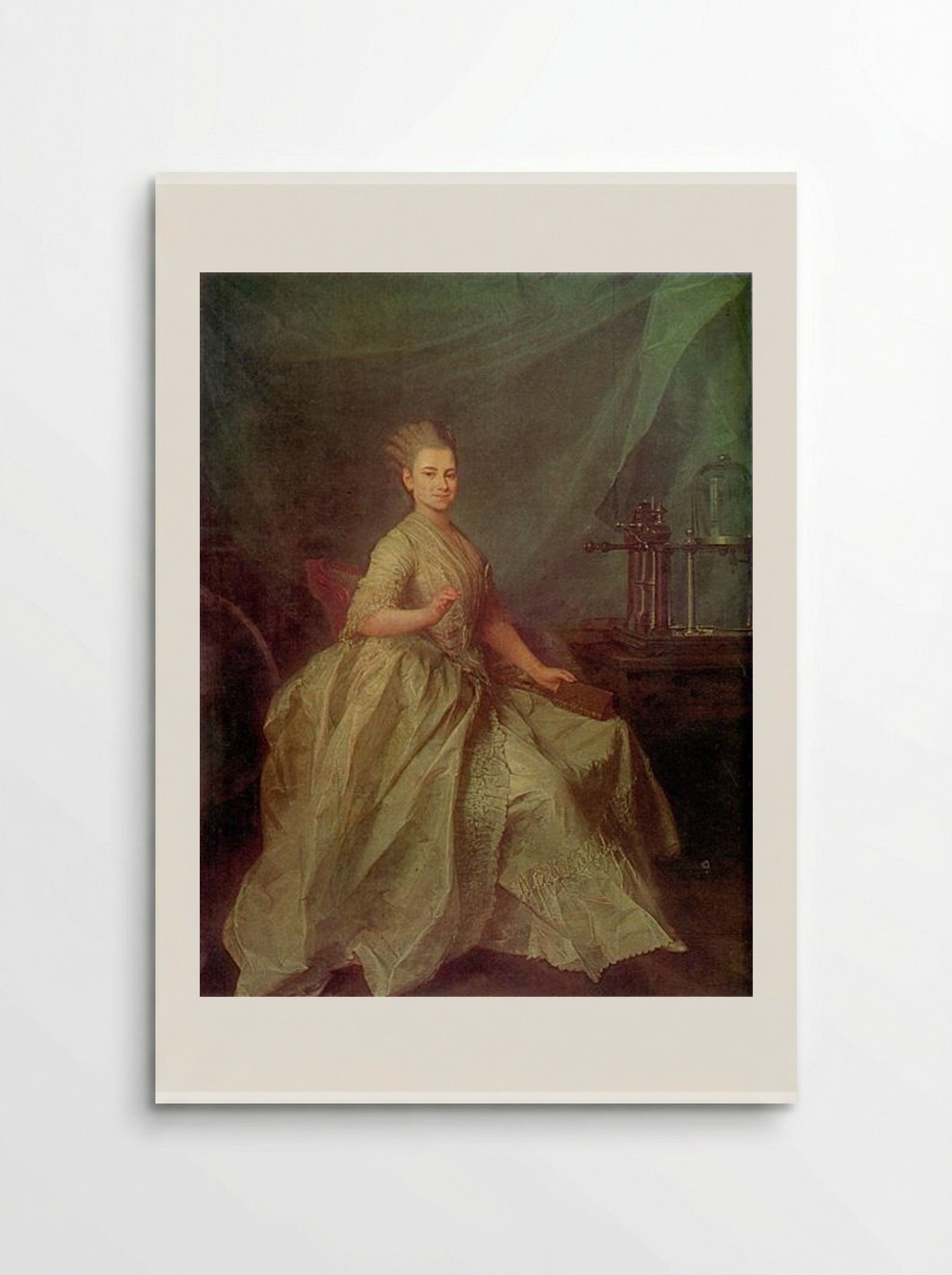 Portrait of E. I. Molchanova - Dmitry Levitzky - Poster