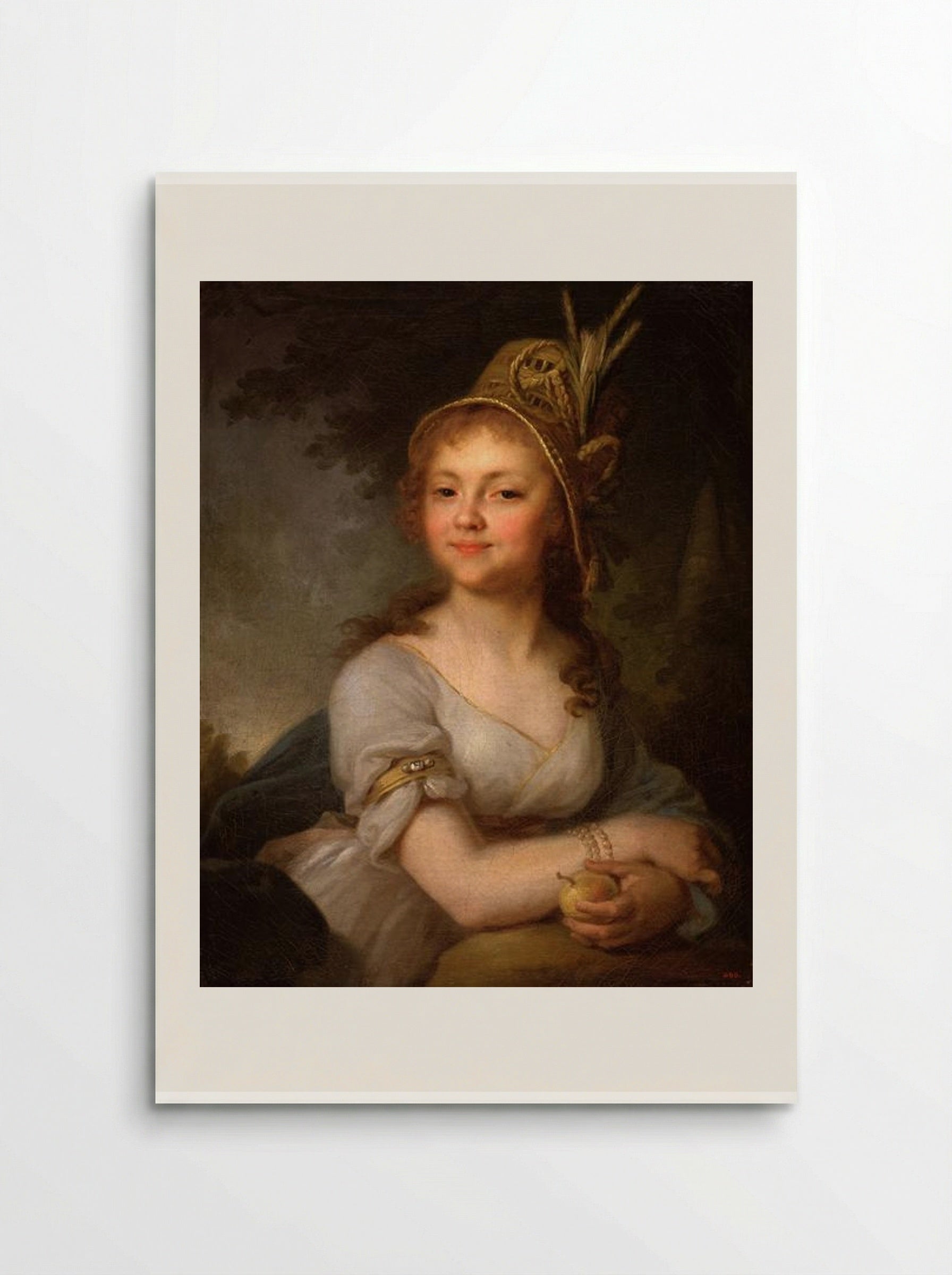 Portrait of E. N. Arsenyeva - Vladimir Borovikovsky - Poster