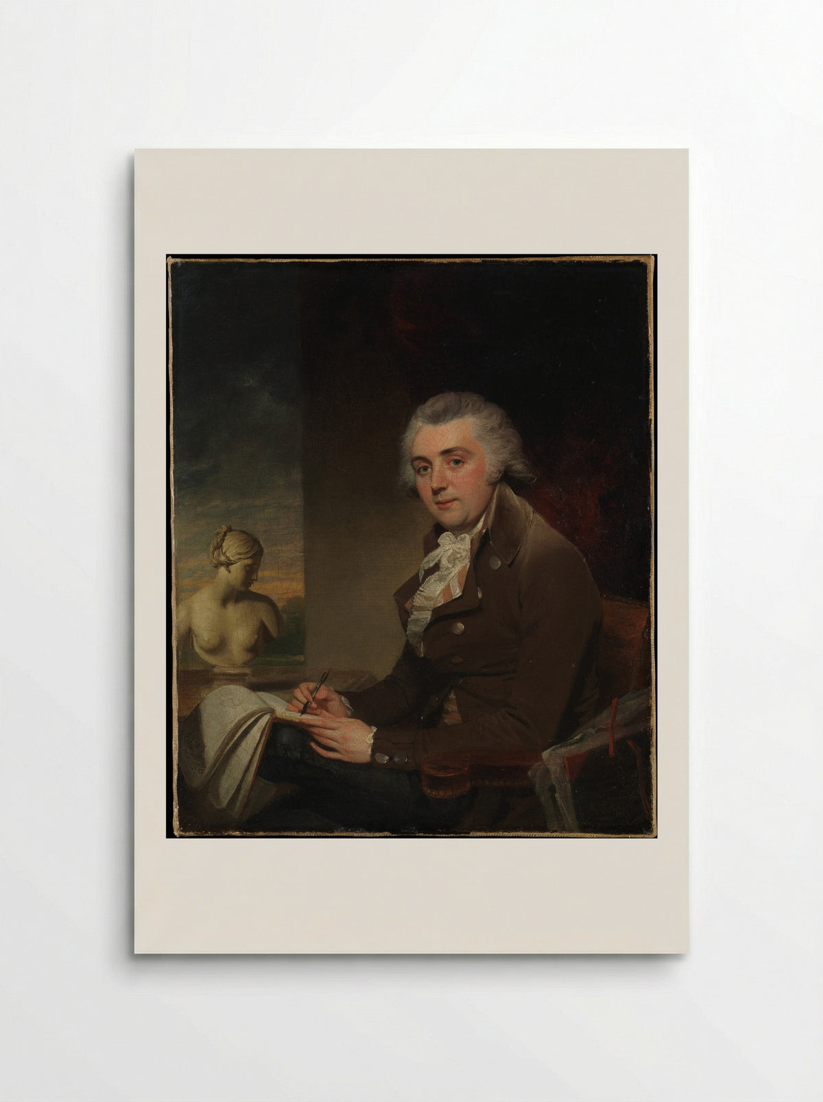 Portrait of Edward Miles - Sir William Beechey - Poster