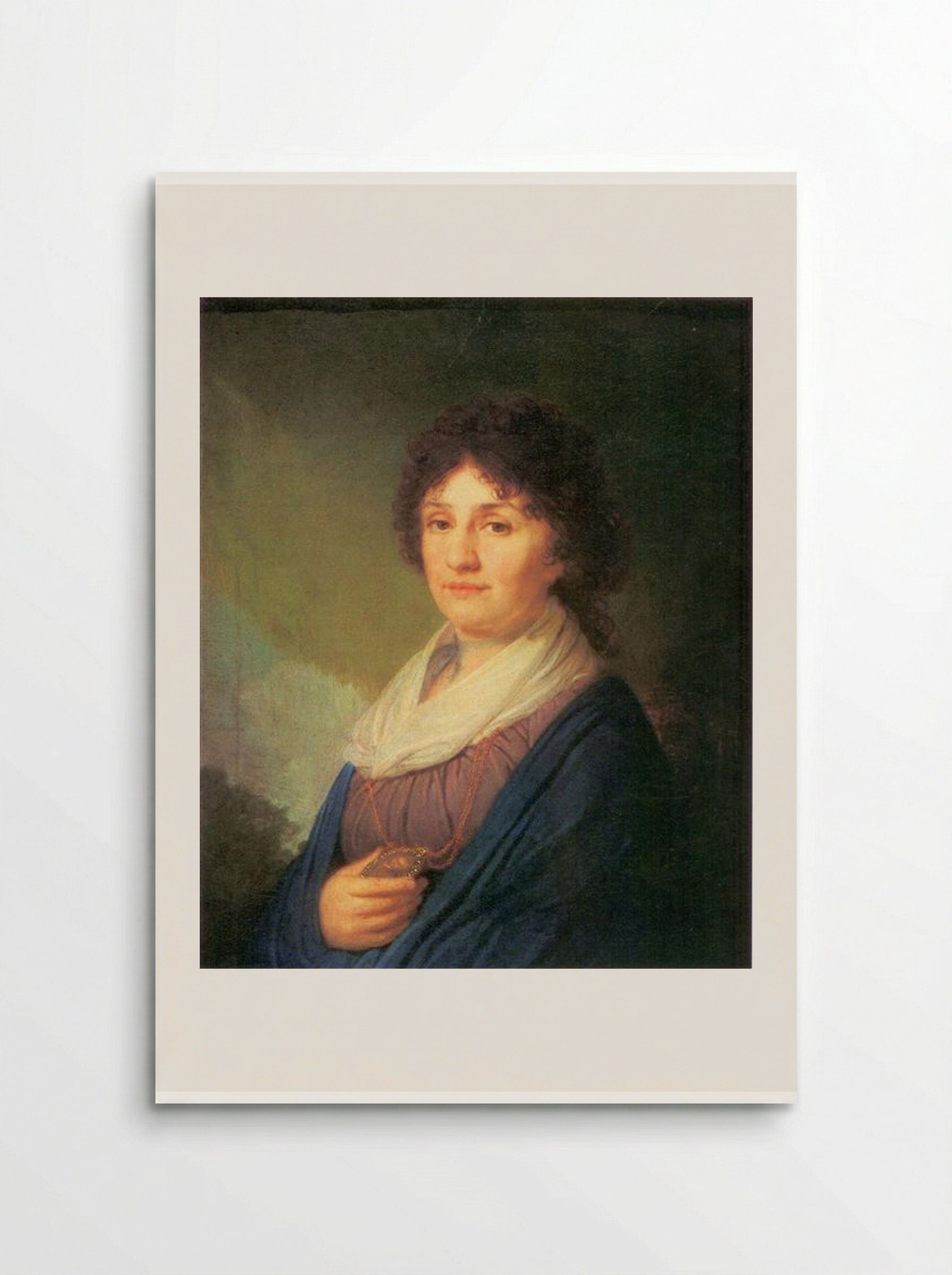 Portrait of Ekaterina Davydova - Vladimir Borovikovsky - Poster