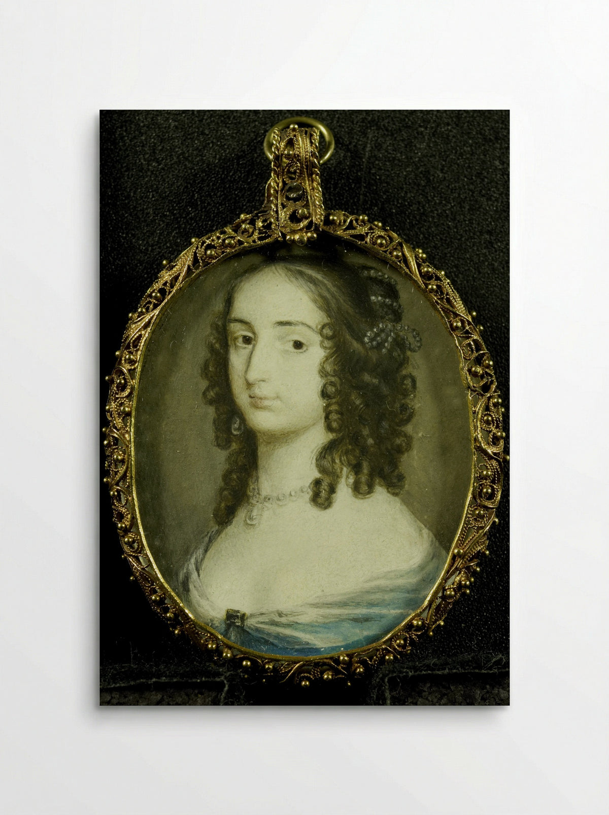 Portrait of Elizabeth of the Palatinate - Alexander Cooper - Poster