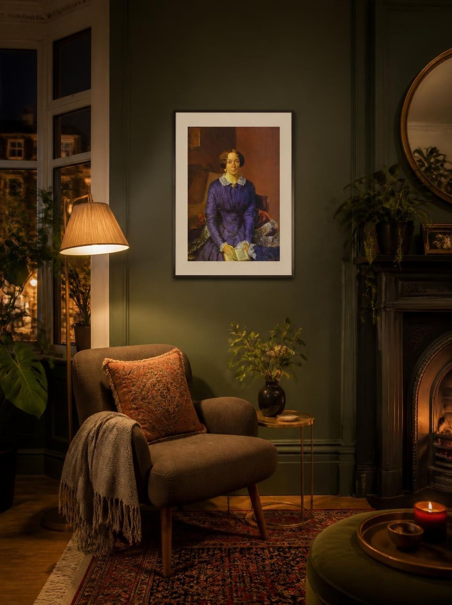Portrait of Elizaveta Petrovna Zhdanova - Pavel Fedotov - Lifestyle