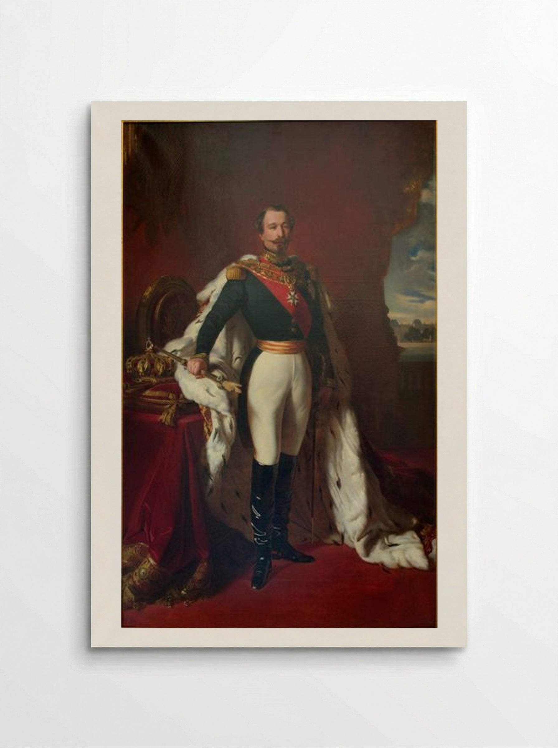 Portrait of Emperor Napoleon III - Franz Xaver Winterhalter - Poster