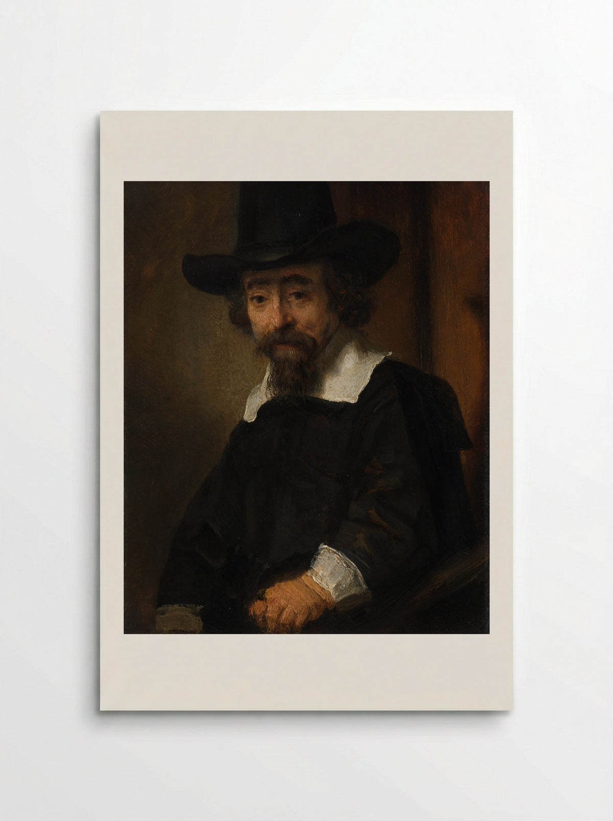 Portrait of Ephraïm Bueno - Rembrandt van Rijn - Poster