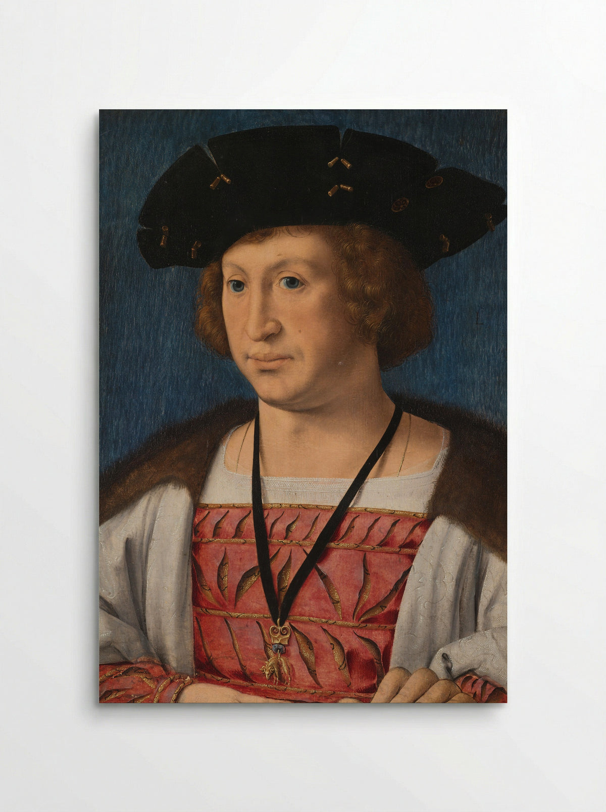 Portrait of Floris van Egmond, Count of Buren - Jan Gossart - Poster