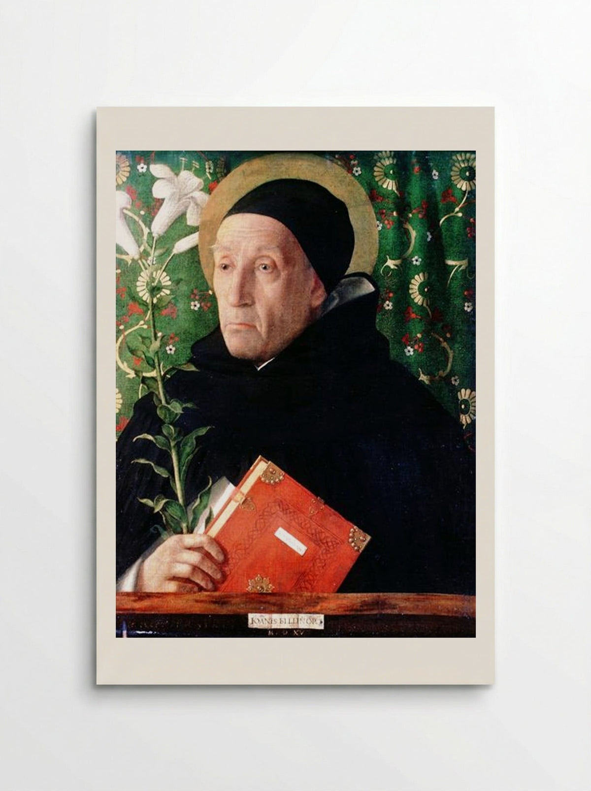 Portrait of Fra Theodoro da Urbino - Giovanni Bellini - Poster