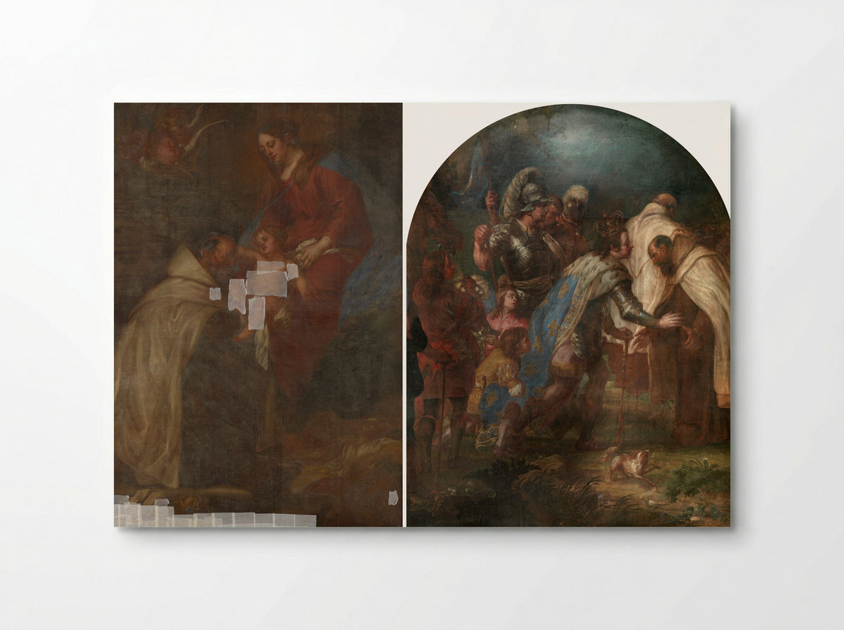 Portrait of François de Gand-Villain, Bishop of Tournai - Lucas Franchoys (II) - Poster