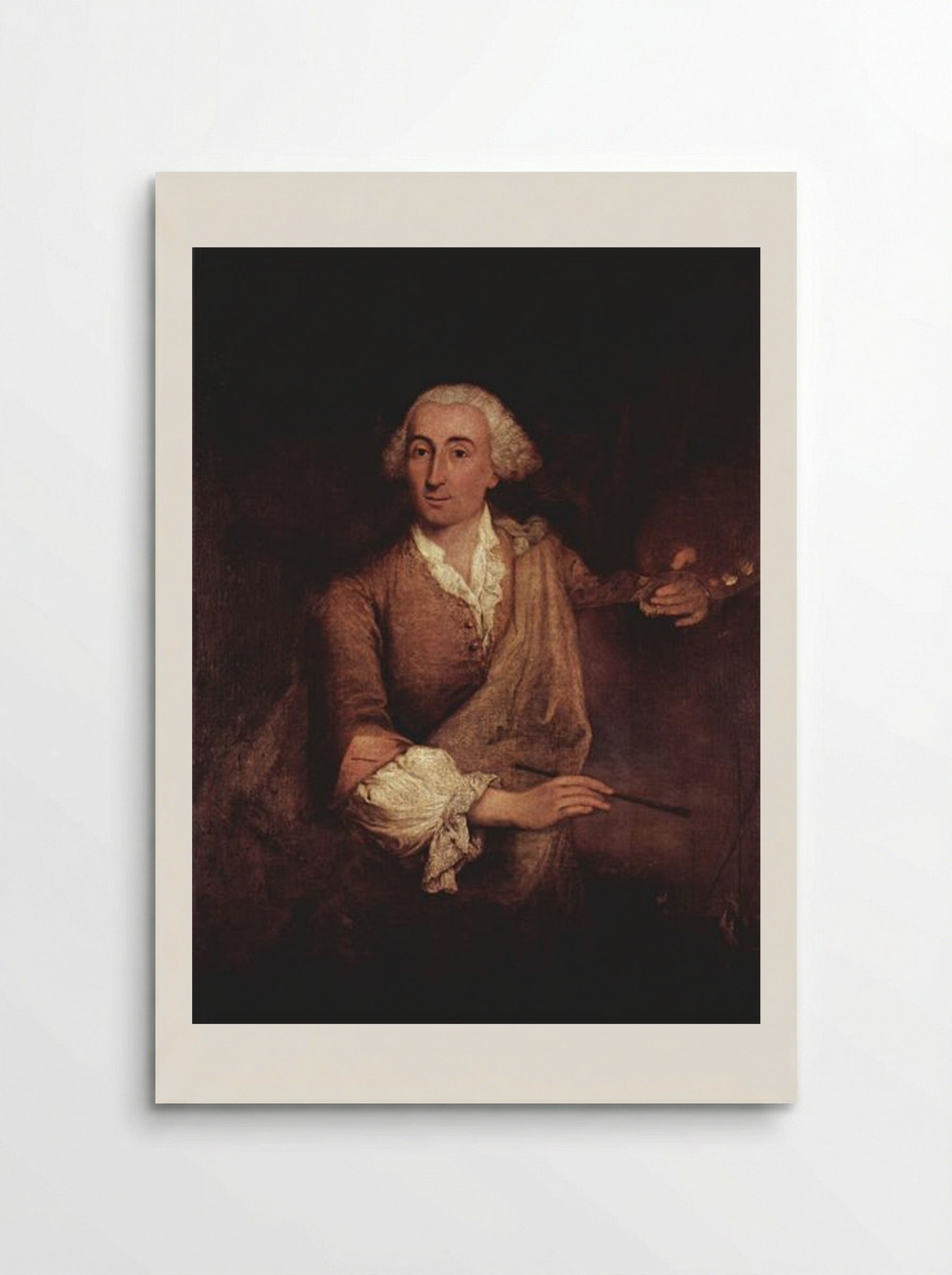 Portrait of Francesco Guardi - Pietro Longhi - Poster