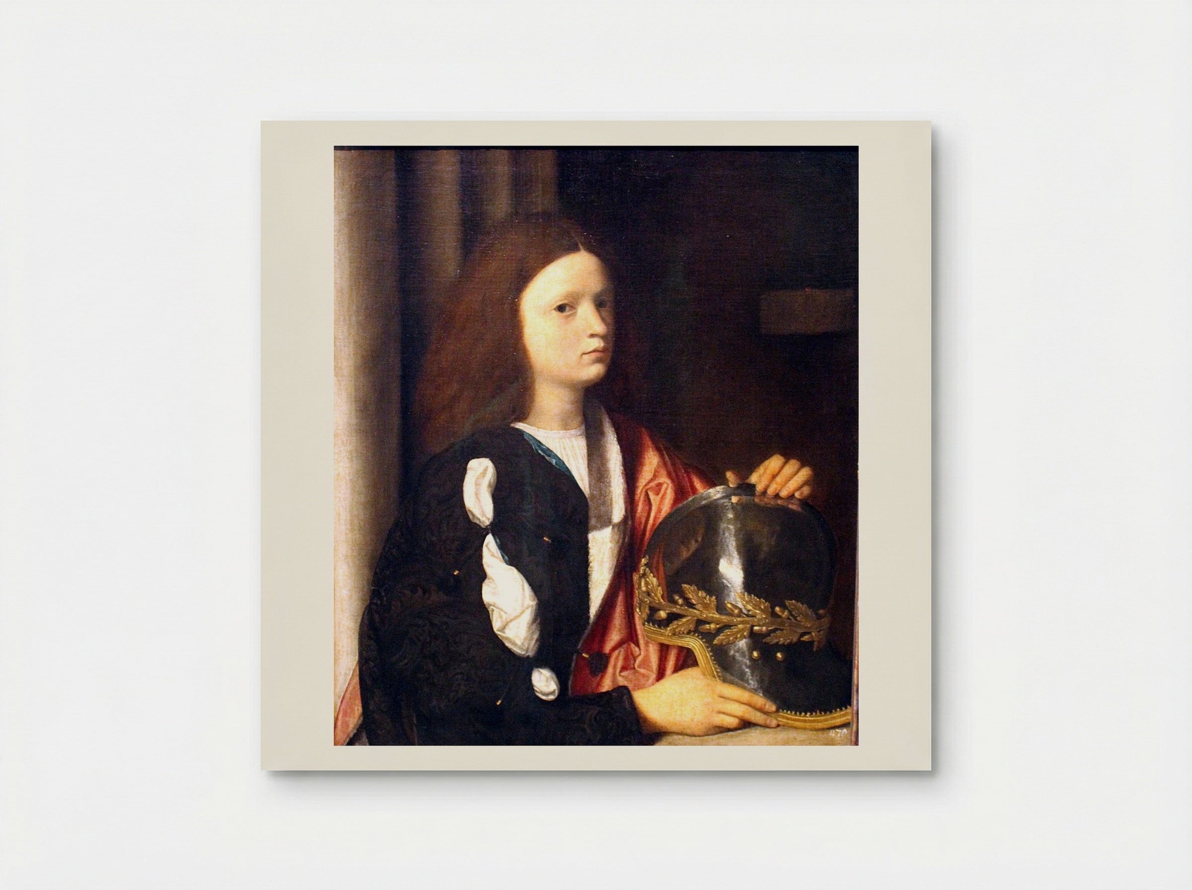 Portrait of Francesco Maria della Rovere - Giorgione - Poster