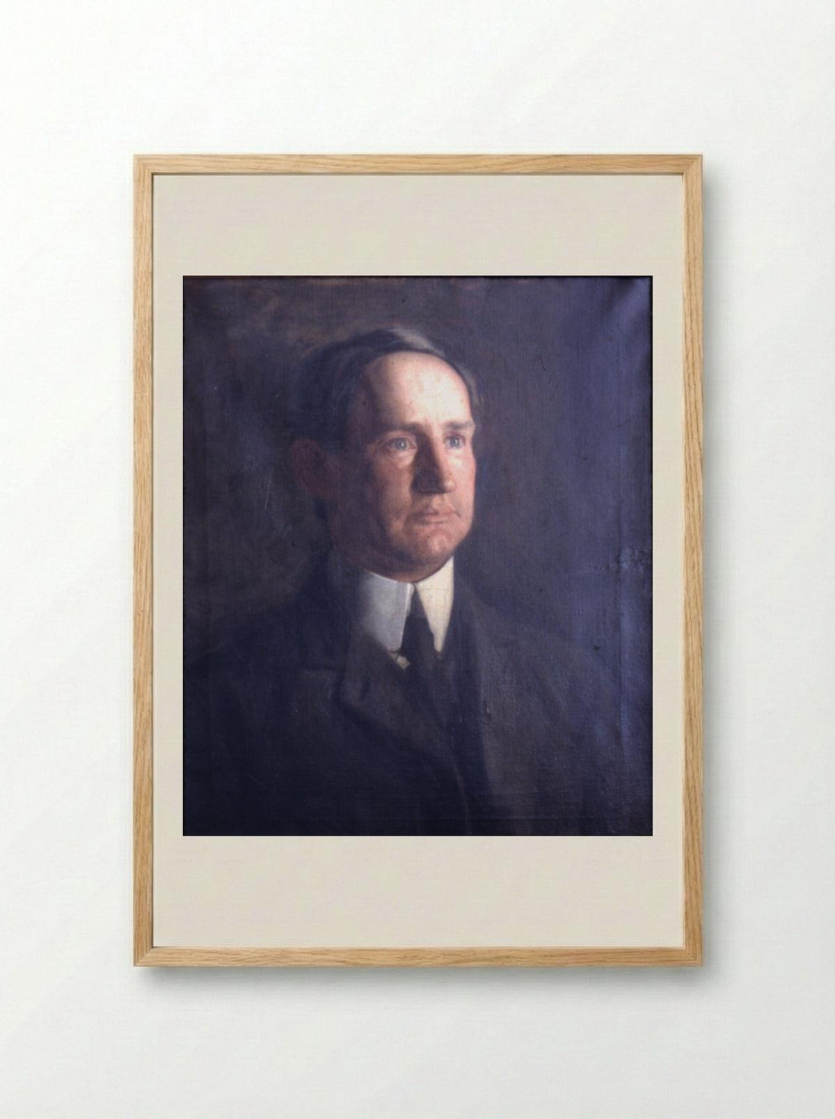 Portrait of Frank Lindsay Greenwalt - Thomas Eakins - Framed Print Wood