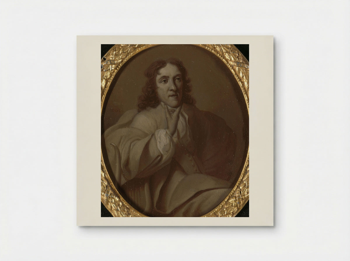 Portrait of Frans de Haes - Dionys van Nijmegen - Poster