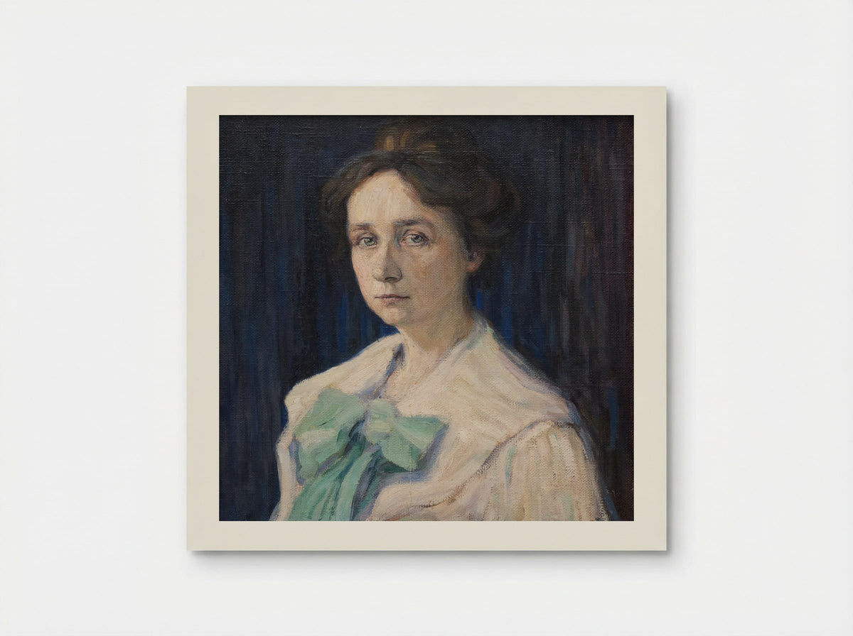 Portrait of Gabriele Münter - Gabriele Münter - Poster