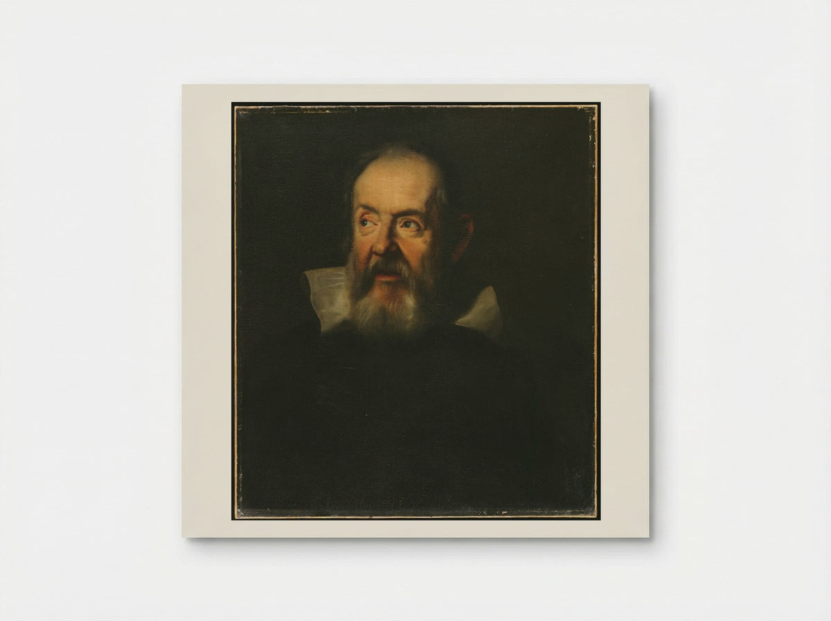 Portrait of Galileo Galilei - Unidentified Artist - Poster