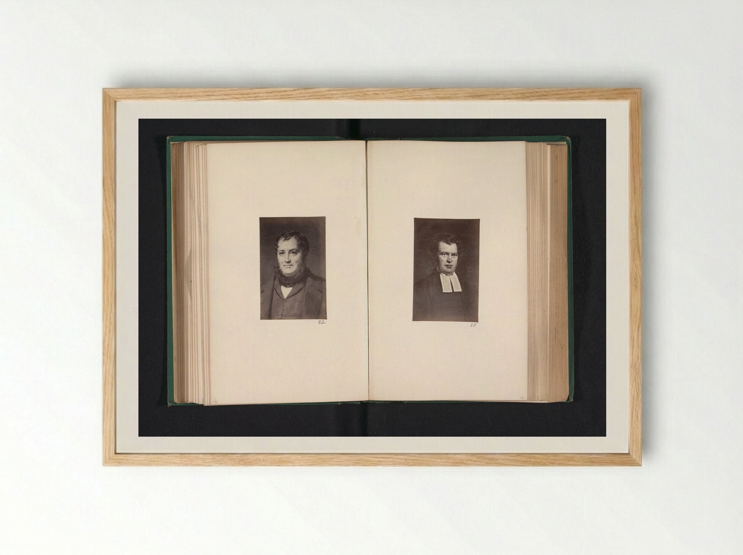 Portrait of Gavin Struthers - Thomas Annan - Framed Print Wood