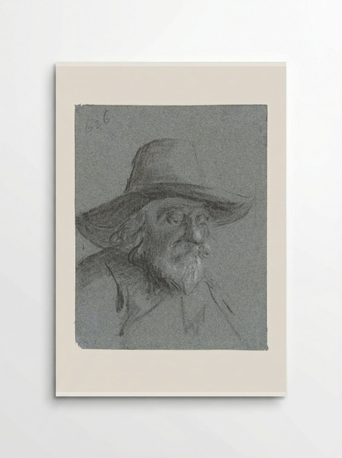 Portrait of Gerard ter Borch the Elder - Moses ter Borch - Poster