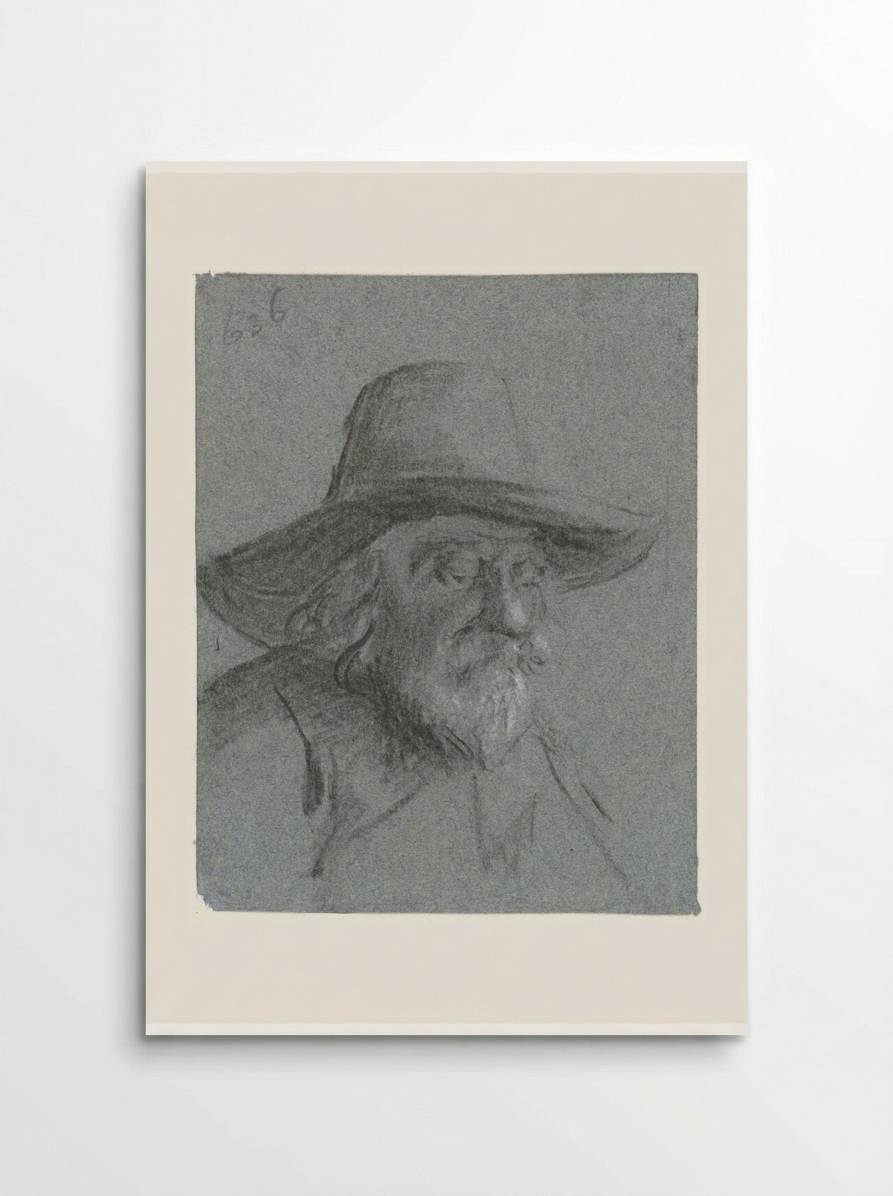 Portrait of Gerard ter Borch the Elder - Moses ter Borch - Poster