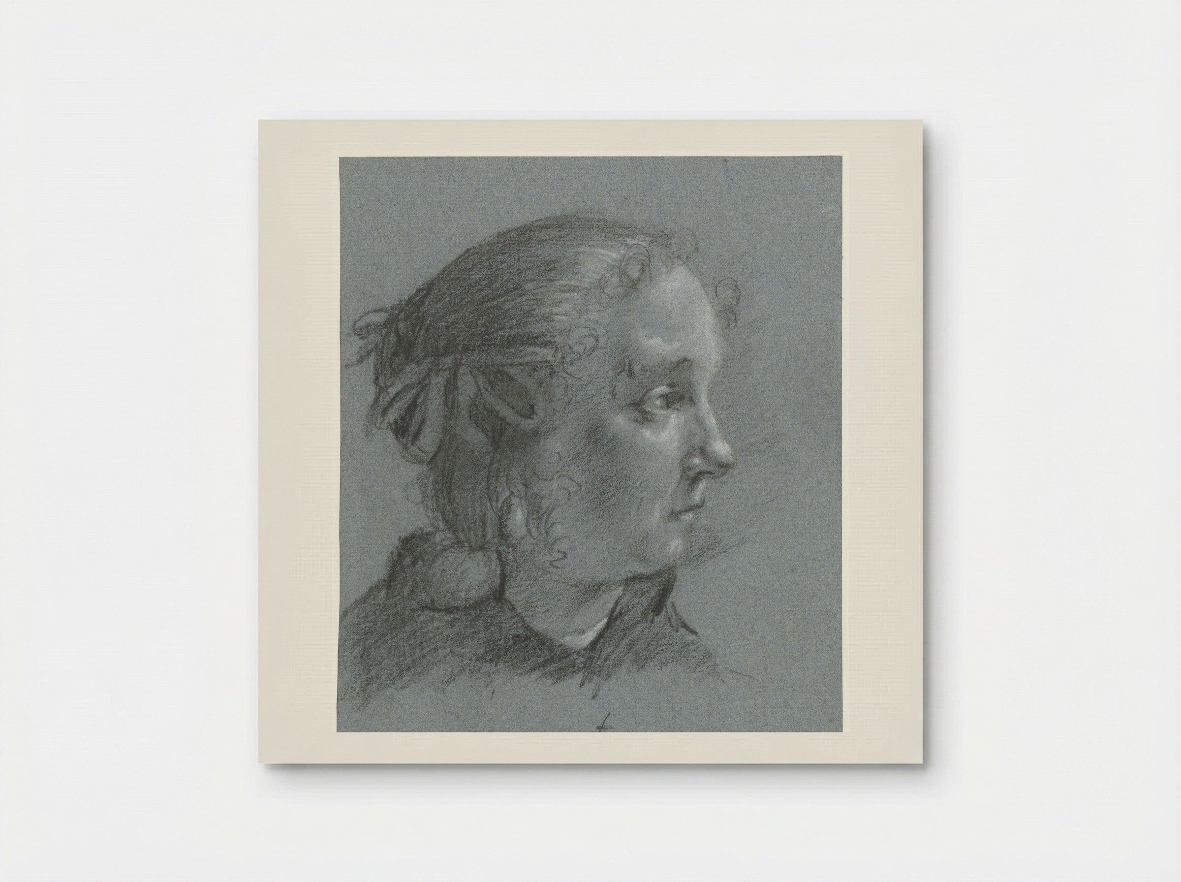 Portrait of Gesina ter Borch - Moses ter Borch - Poster