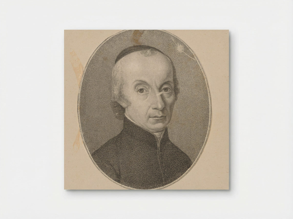 Portrait of Giuseppe Piazzi - Benedetto Bordiga - Poster