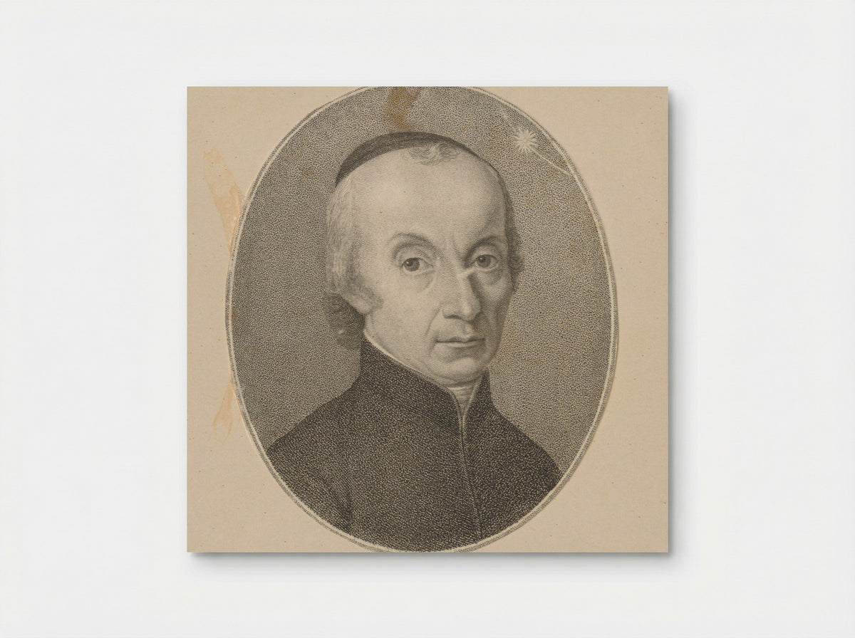 Portrait of Giuseppe Piazzi - Benedetto Bordiga - Poster