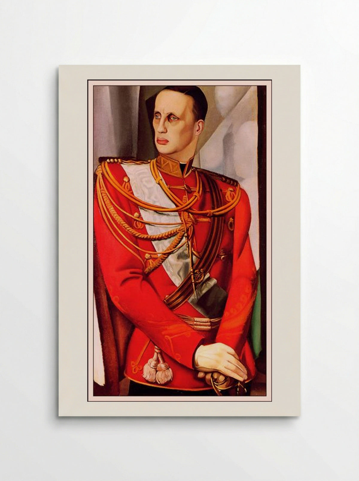 Portrait of Grand Duke Gavriil Konstantinovich - Tamara de Lempicka - Poster