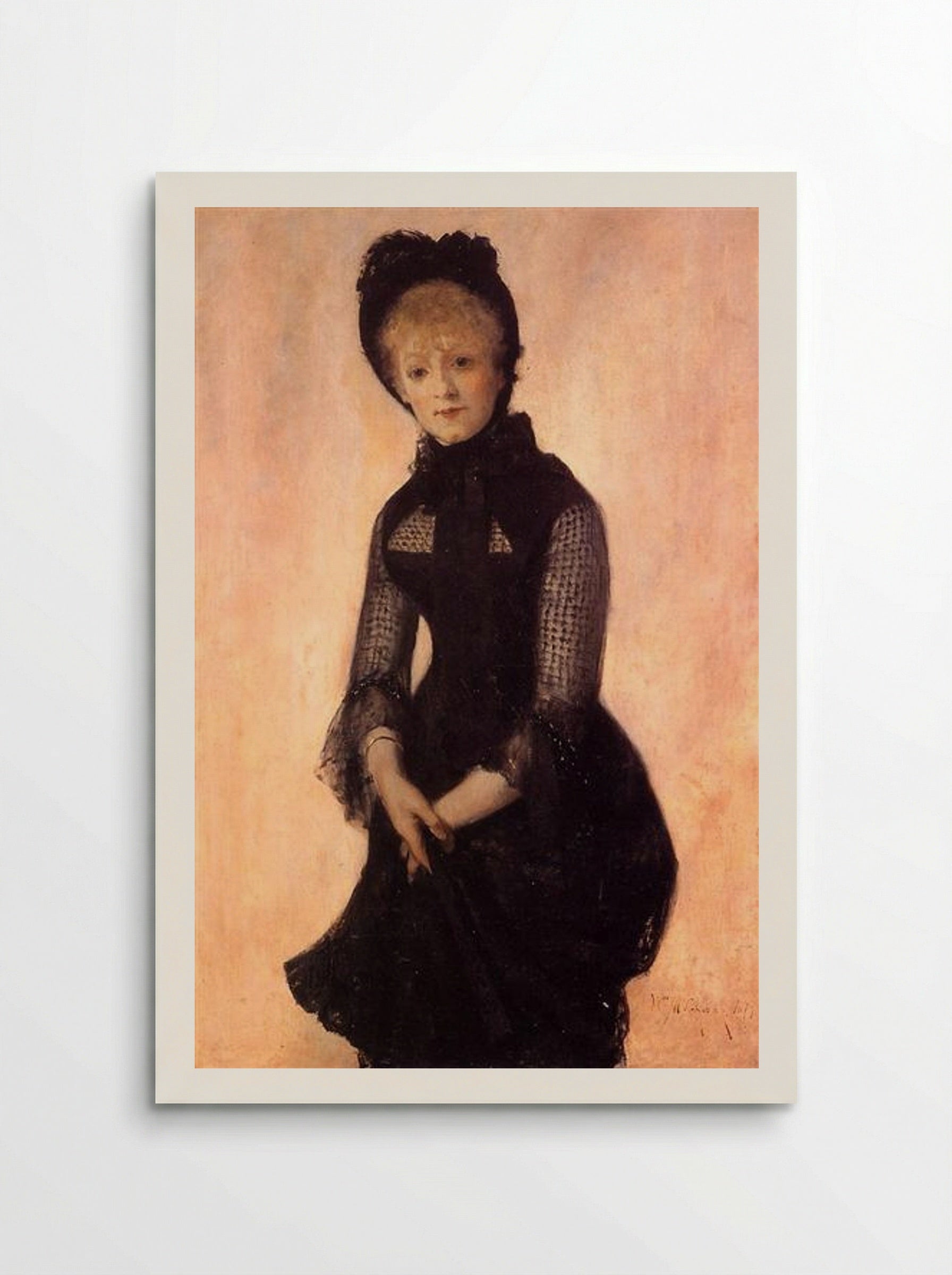 Portrait of Harriet Hubbard Ayer - William Merritt Chase - Poster