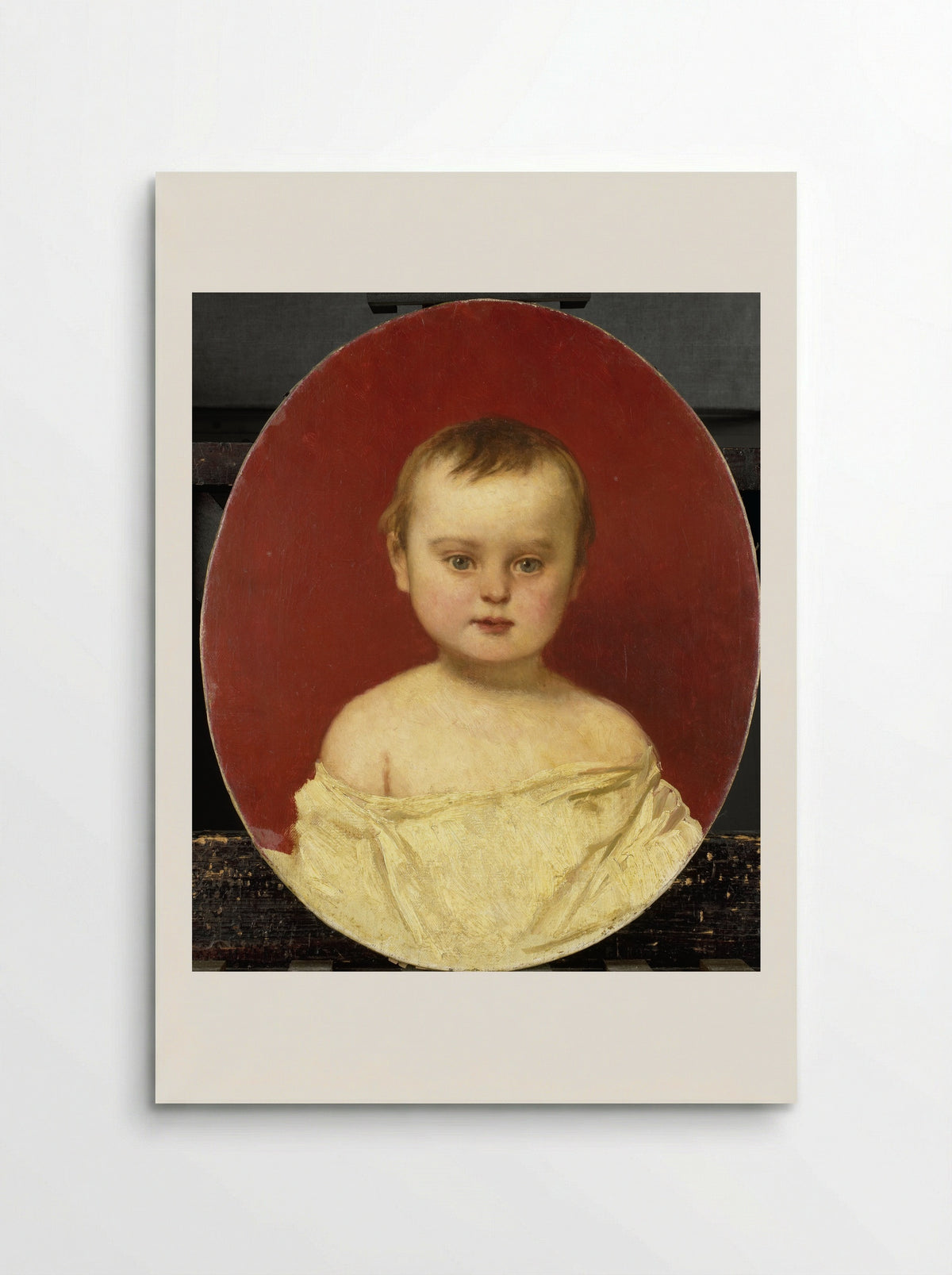 Portrait of Henri Bernard van der Kolk at Age Two - Jaroslav Cermak - Poster