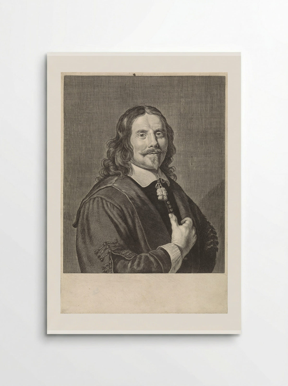 Portrait of Henricus Regius - Theodor Matham - Poster