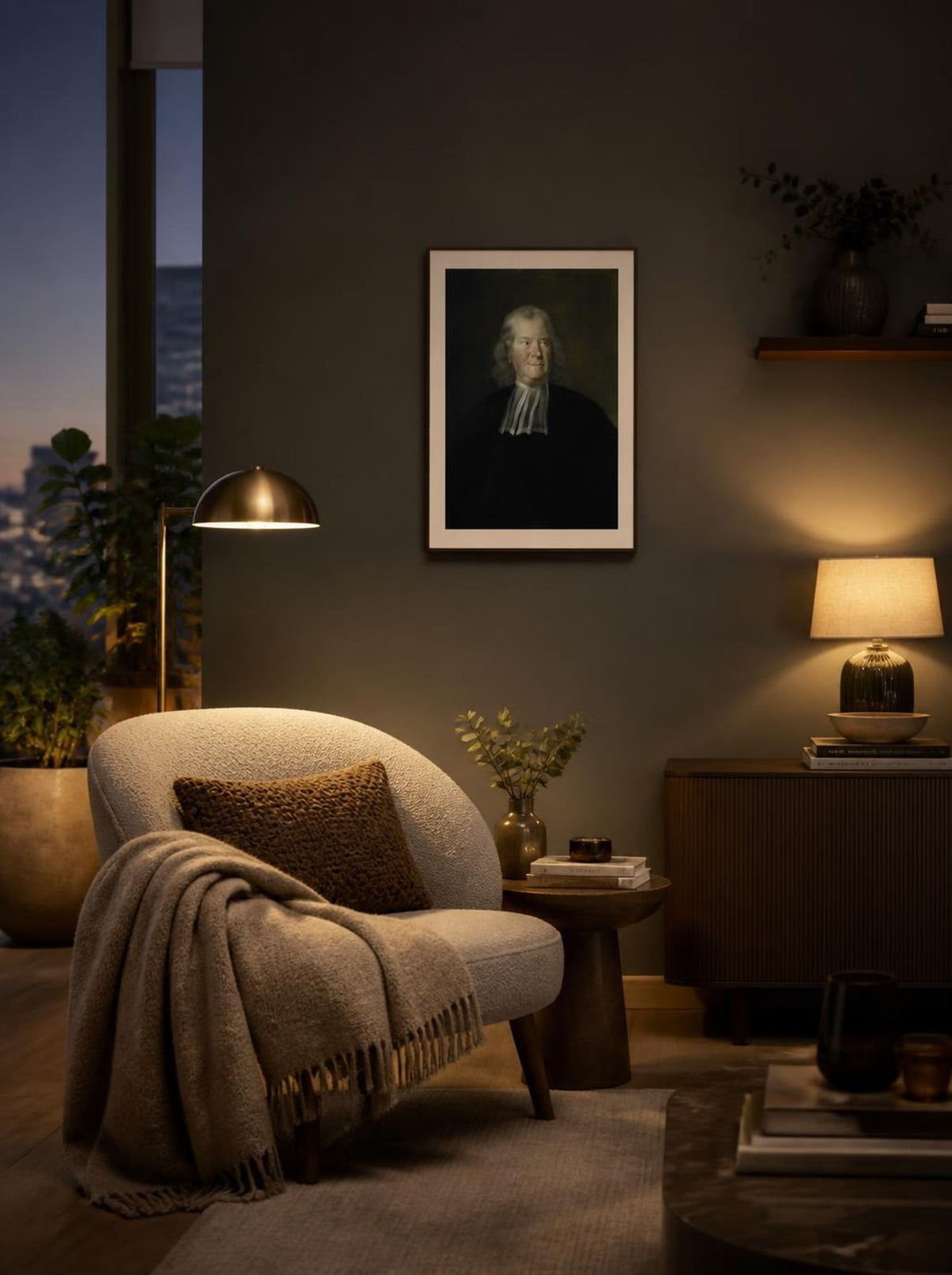Portrait of Hermanus Boerhaave - Cornelis Troost - Lifestyle