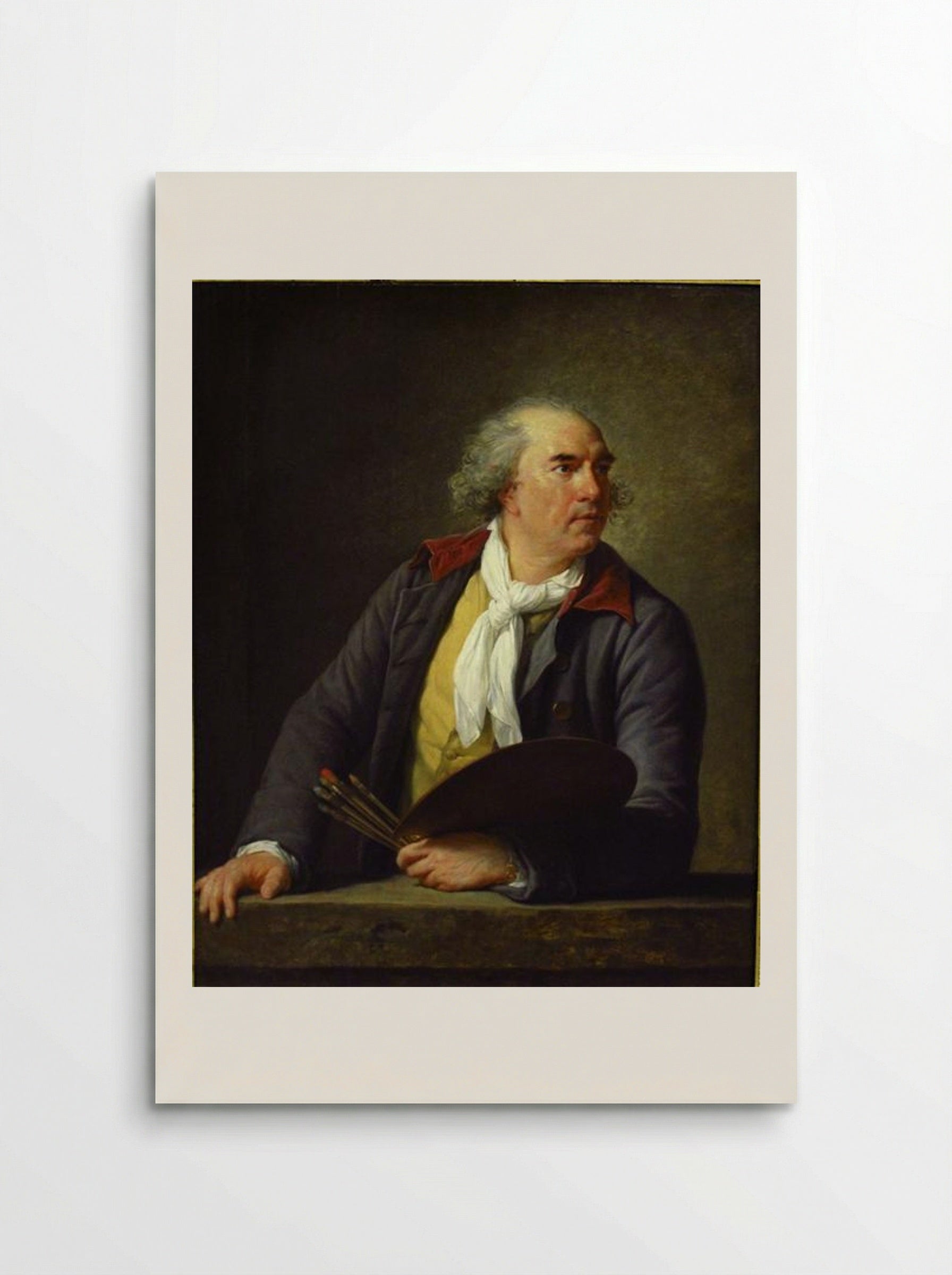 Portrait of Hubert Robert - Louise Elisabeth Vigée Le Brun - Poster