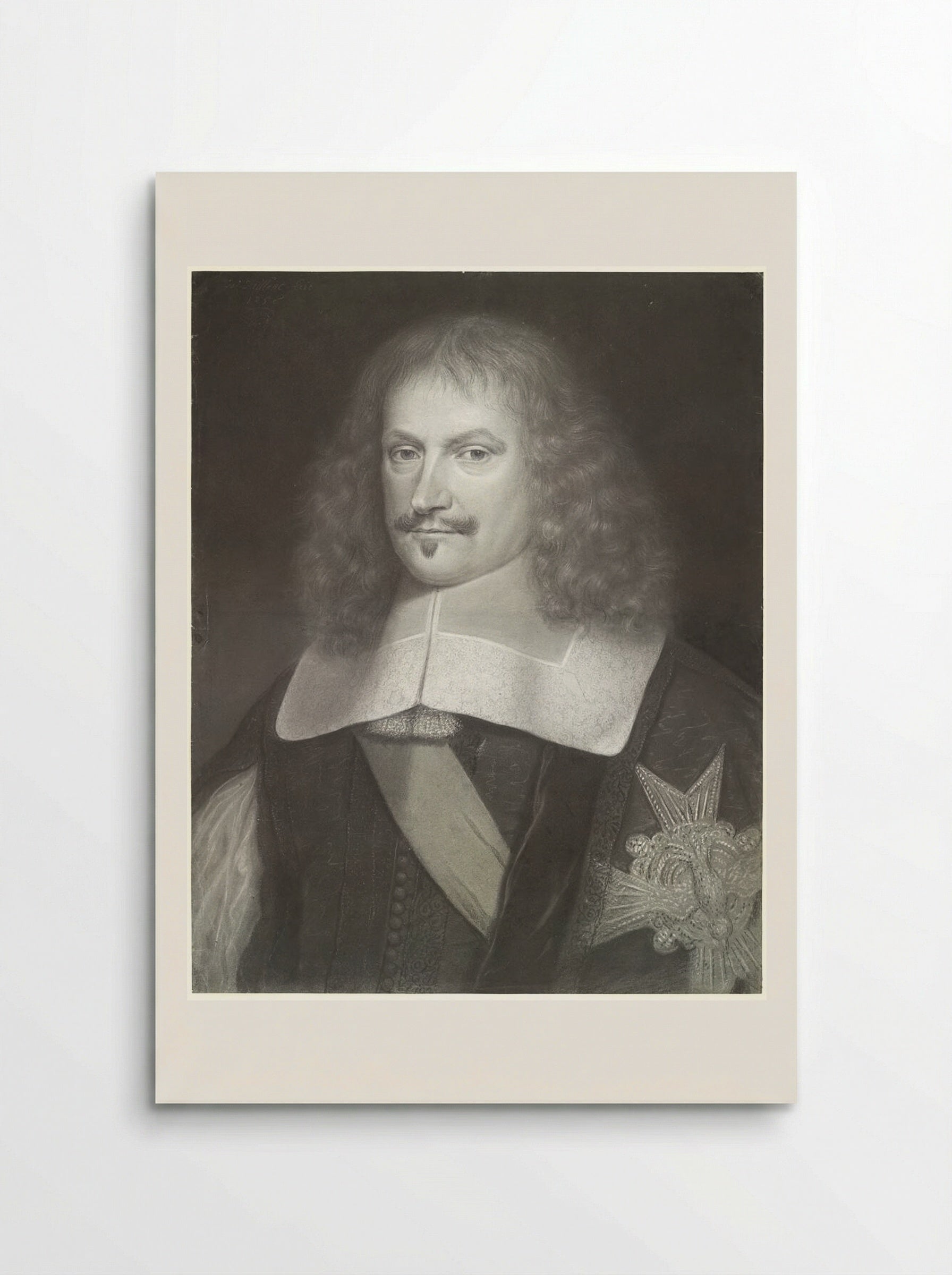 Portrait of Hugues de Lionne - Wallerant Vaillant - Poster