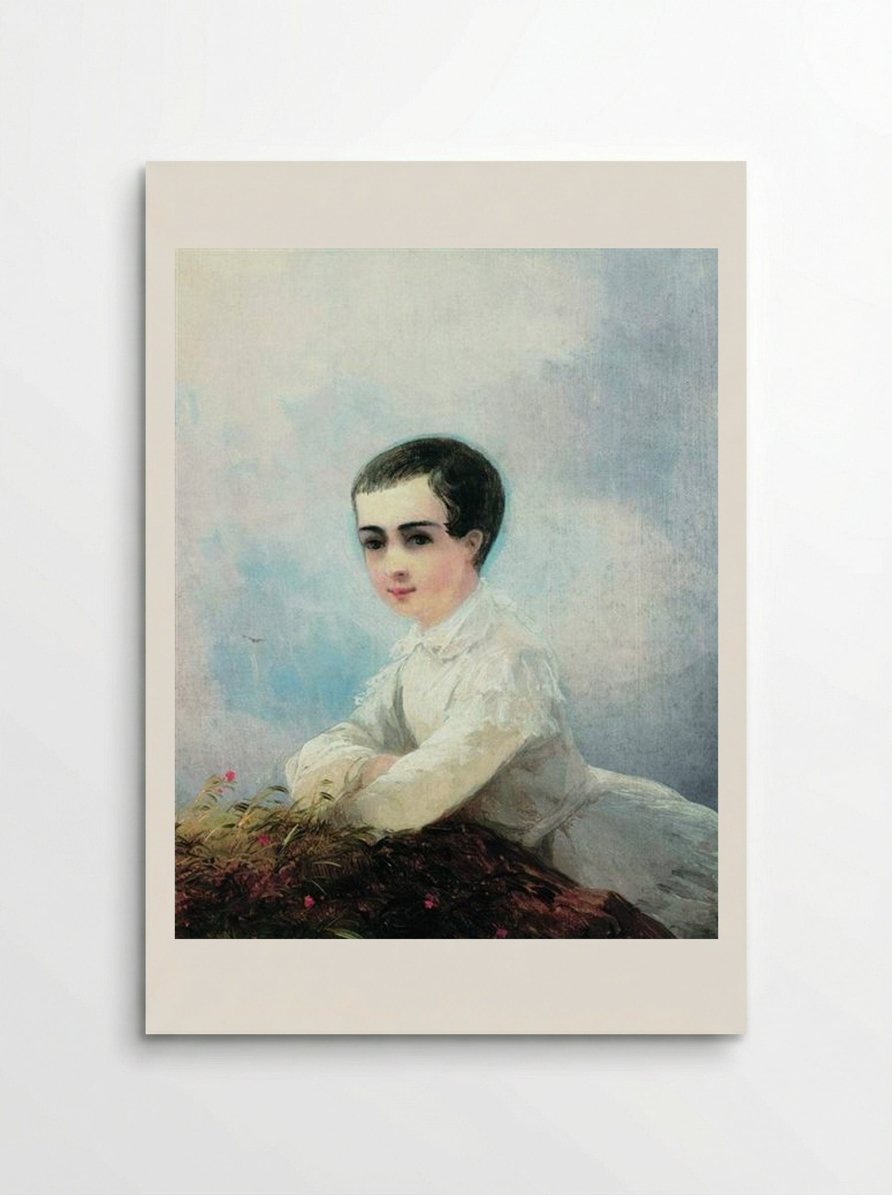 Portrait of I. Lazarev - Ivan Aivazovsky - Poster