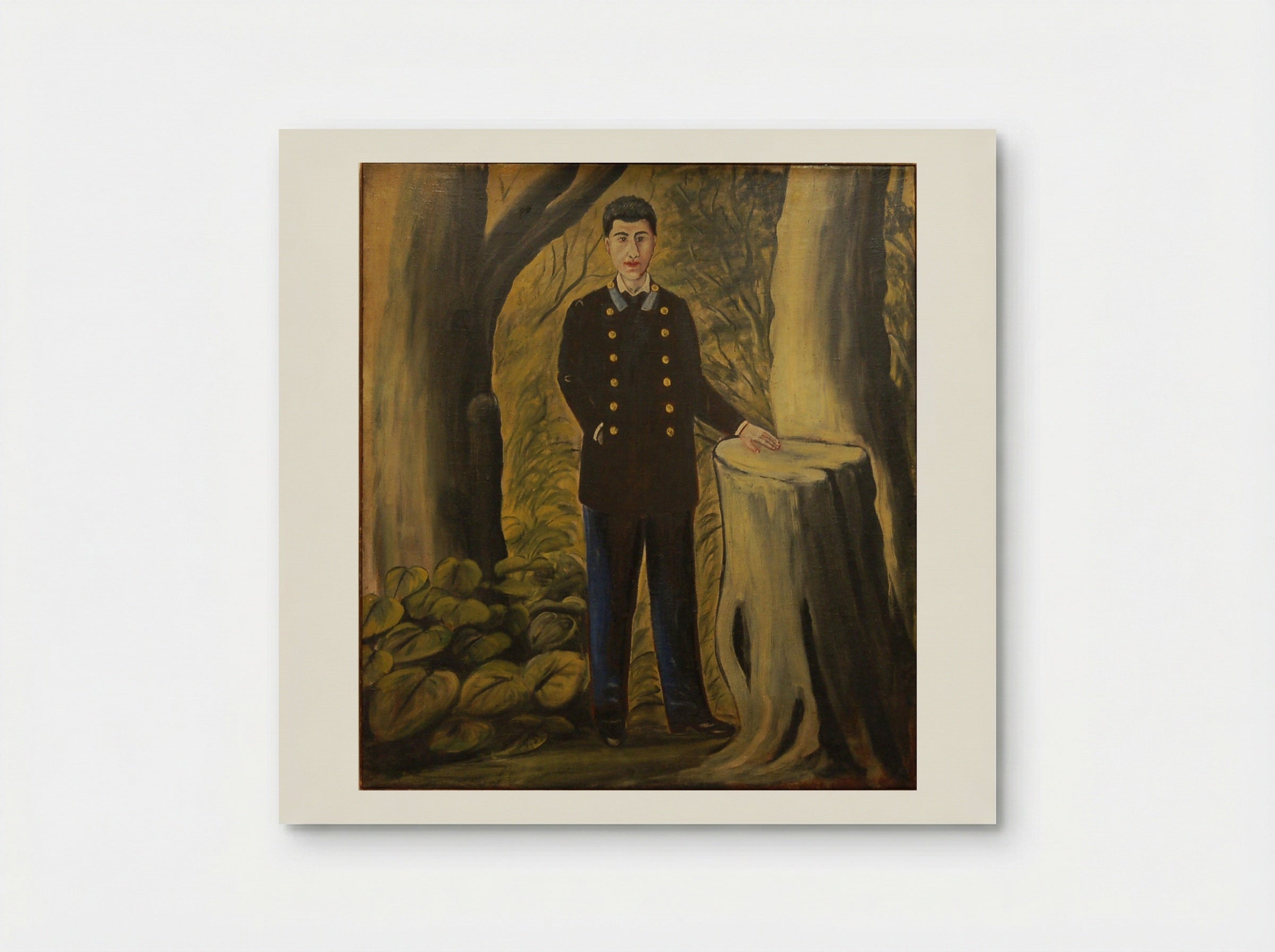 Portrait of Ilya Zdanevich - Niko Pirosmani - Poster