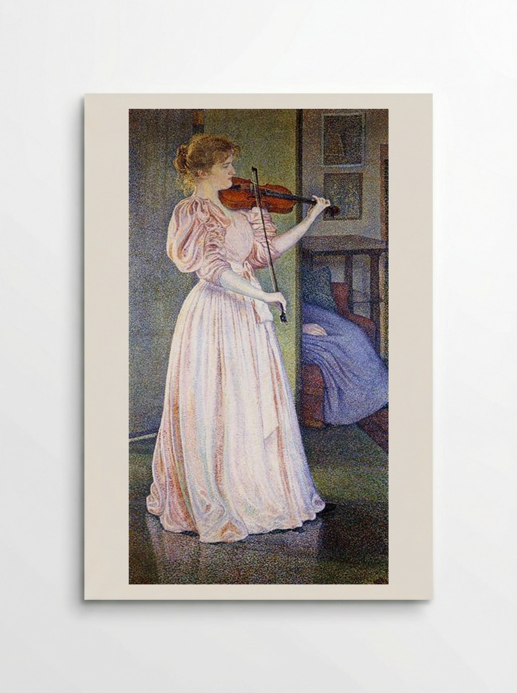 Portrait of Irma Sethe - Théo van Rysselberghe - Poster
