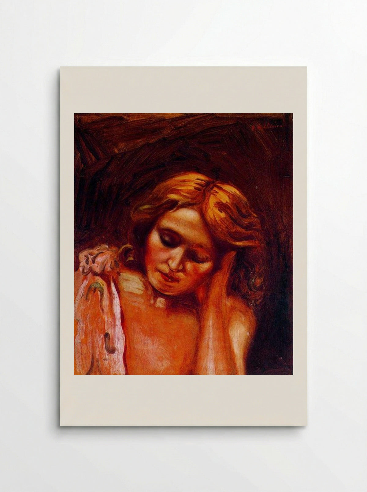 Portrait of Isa - Giorgio de Chirico - Poster