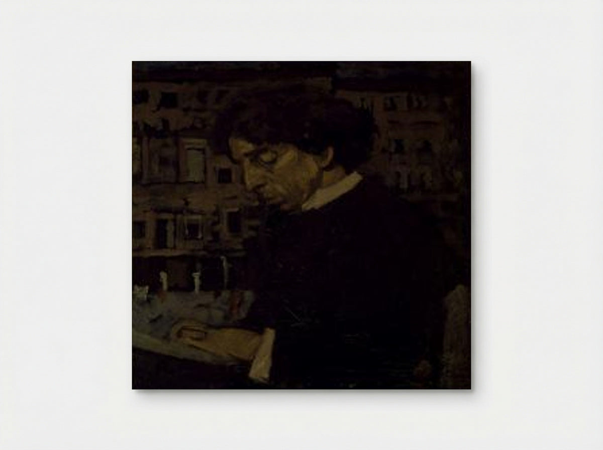 Portrait of Israel Zangwill - Walter Sickert - Poster
