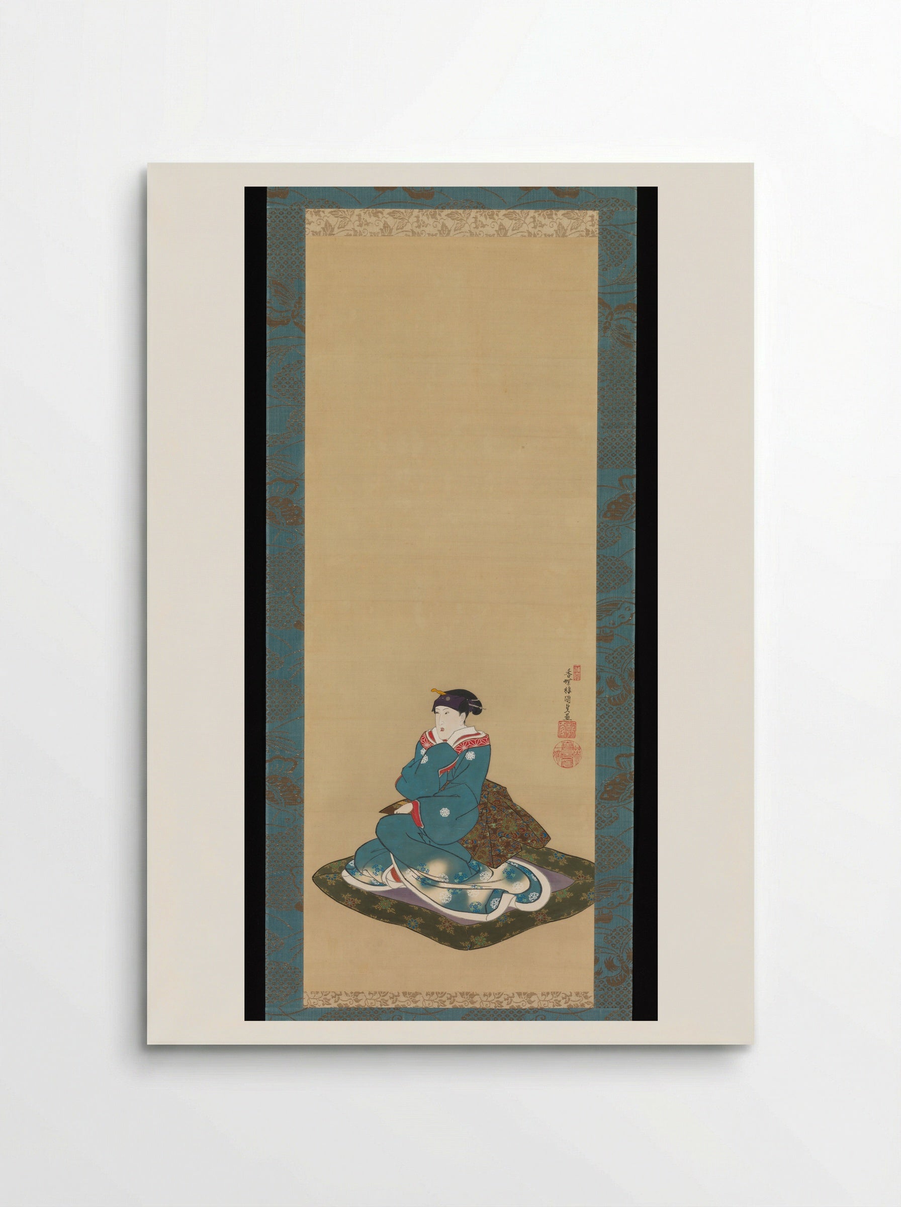 Portrait of Iwai Kumesaburō II - Utagawa Kunisada - Poster