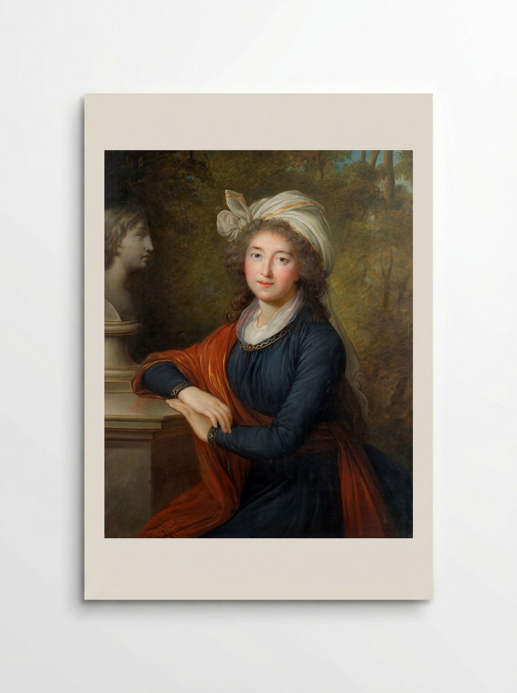Portrait of Izabela Lubomirska - Louise Elisabeth Vigée Le Brun - Poster