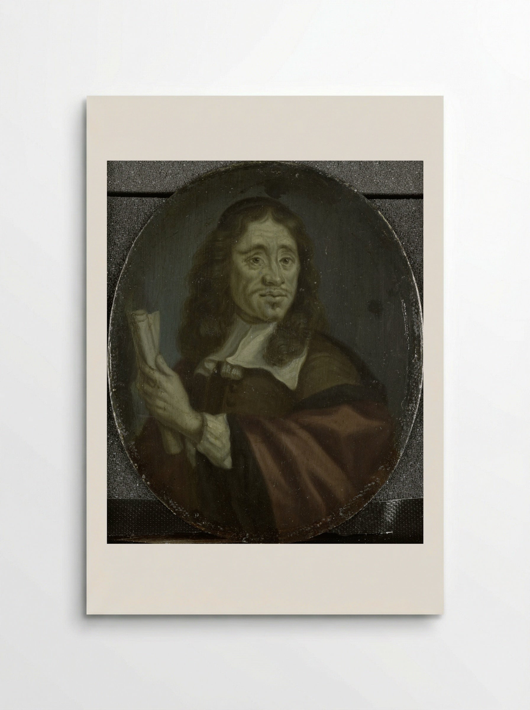Portrait of Jan Vos - Arnoud van Halen - Poster