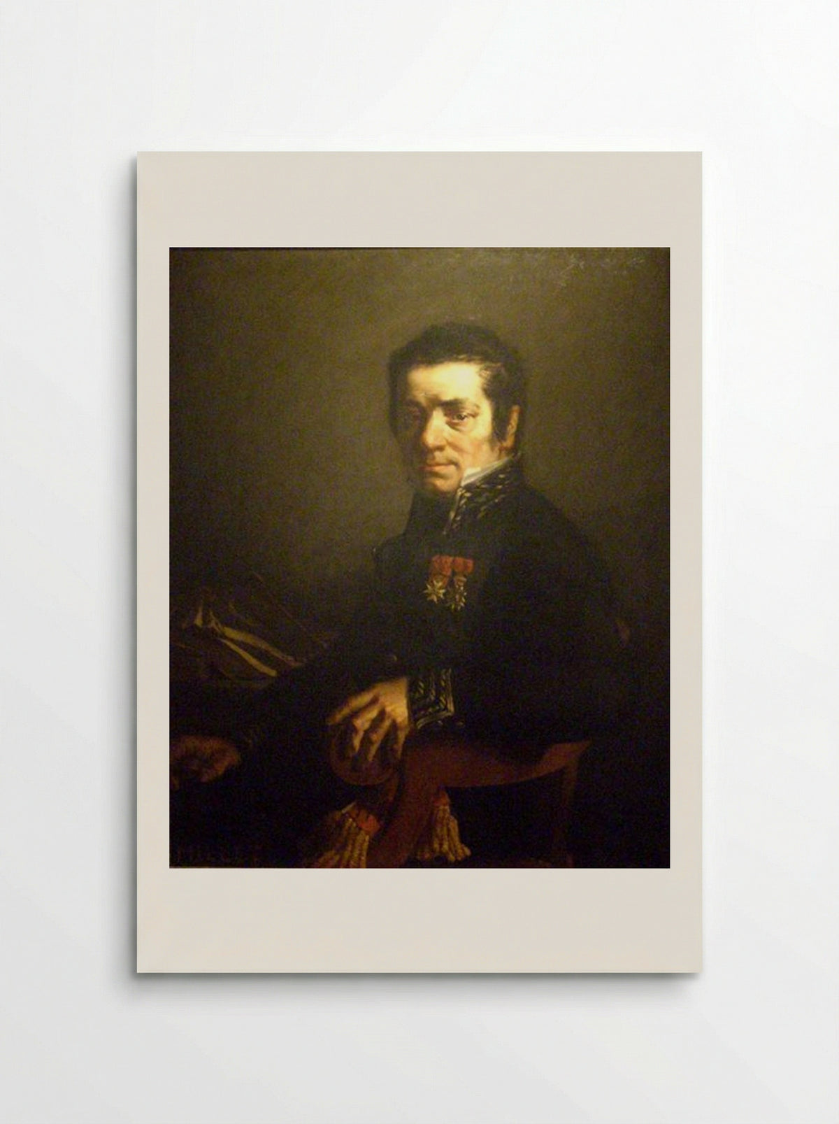 Portrait of Javain (Mayor of Cherbourg) - Jean-Francois Millet - Poster