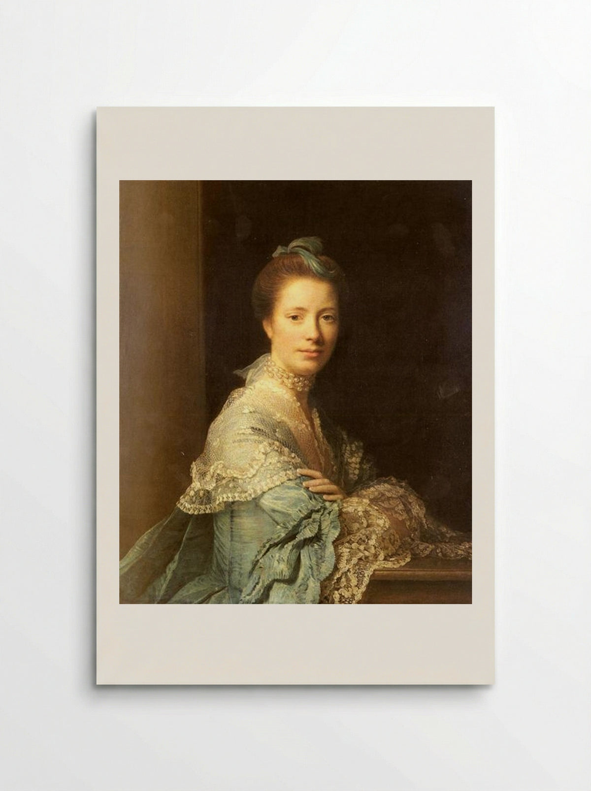 Portrait of Jean Abercromby, Mrs Morison - Allan Ramsay - Poster