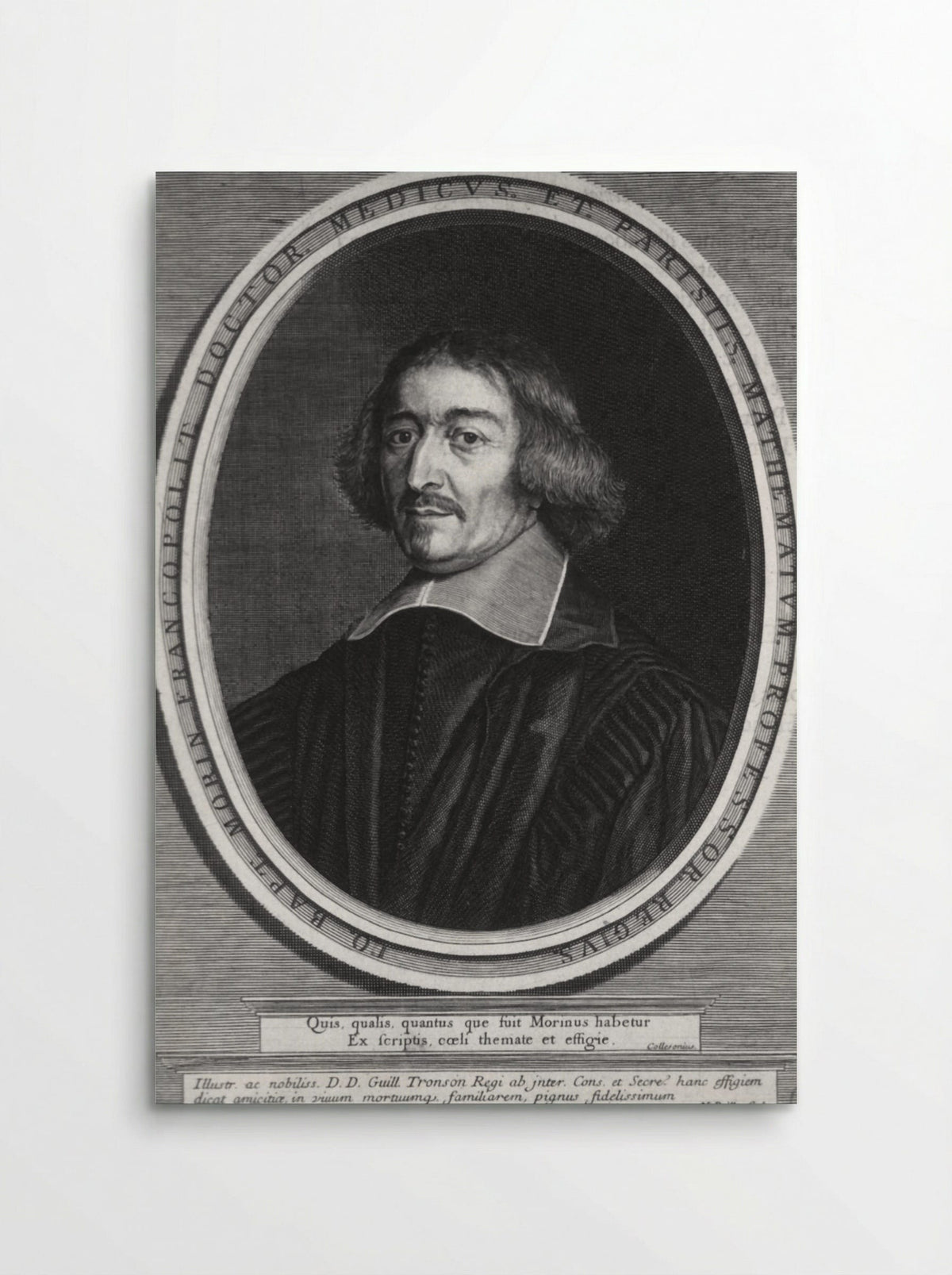 Portrait of Jean-Baptiste Morin - Jean Morin - Poster