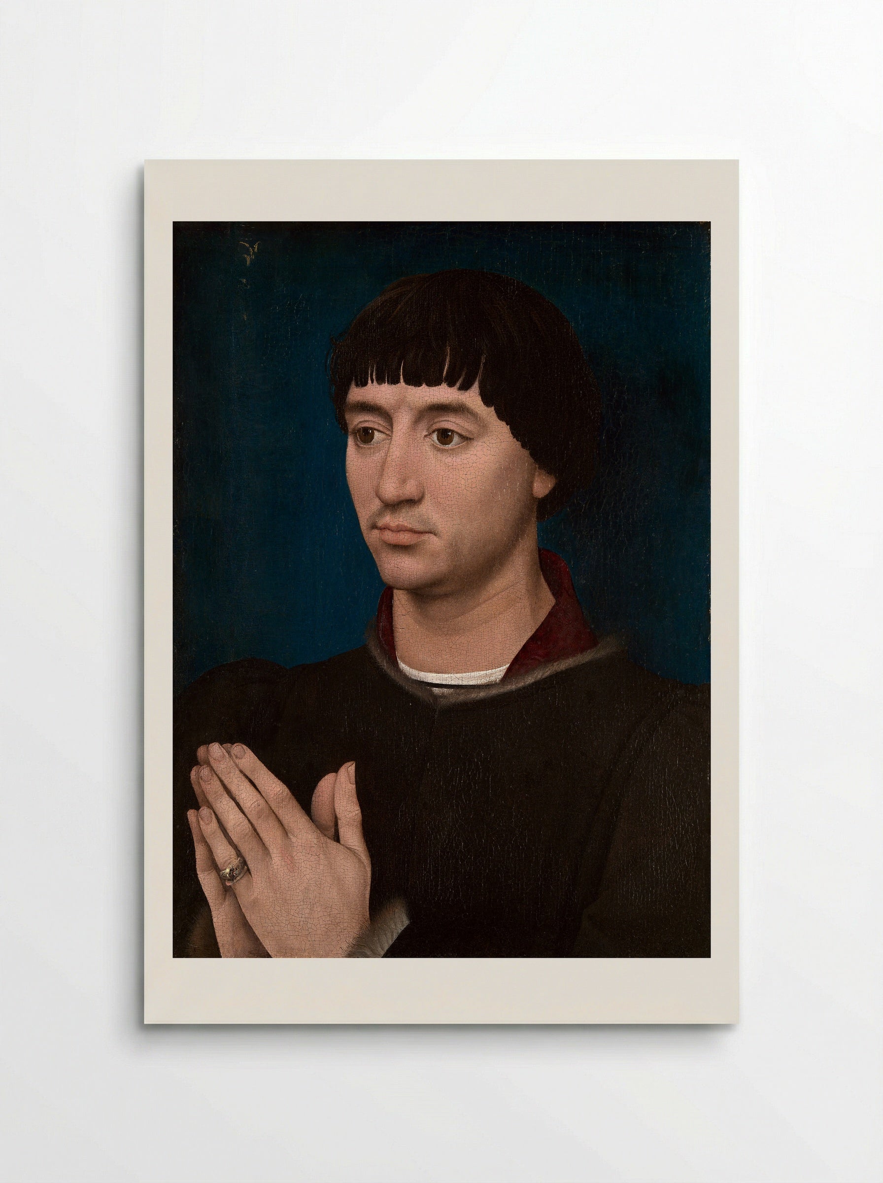 Portrait of Jean de Gros - Rogier van der Weyden - Poster