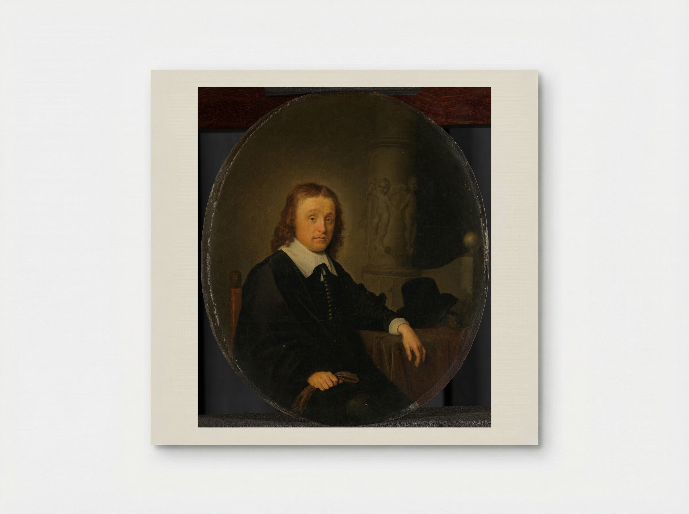 Portrait of Johan Wittert van der Aa - Gerrit Dou - Poster