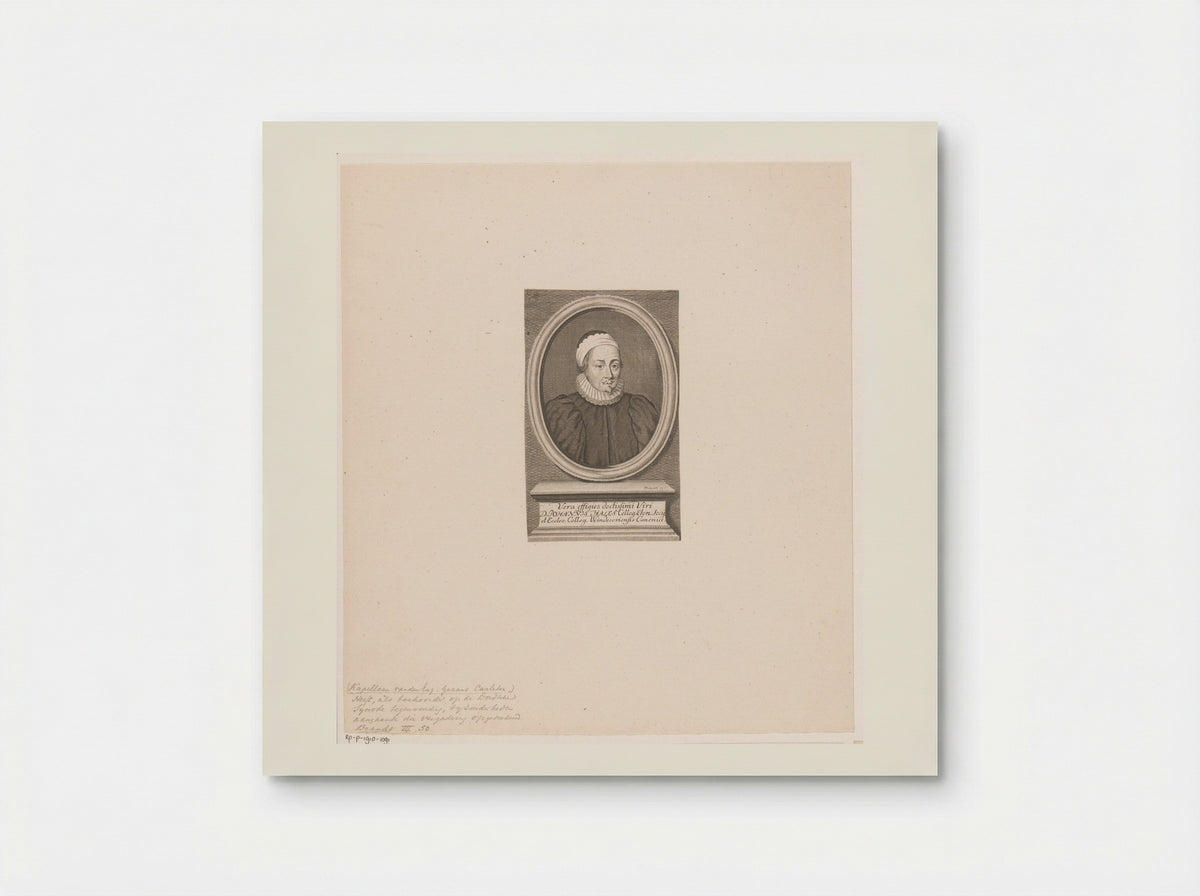 Portrait of John Hales - Christian Fritzsch - Poster