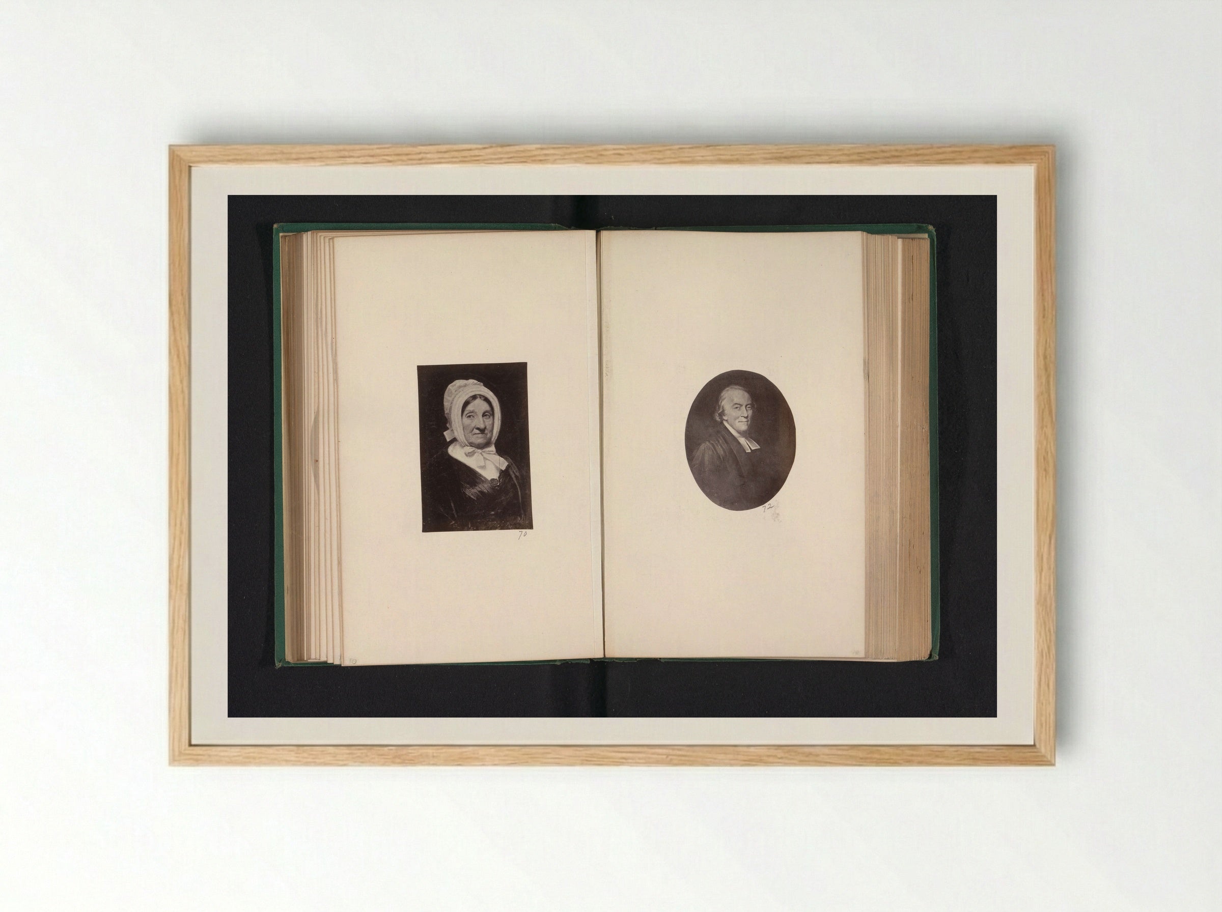 Portrait of John Henderson - Thomas Annan - Framed Print Wood
