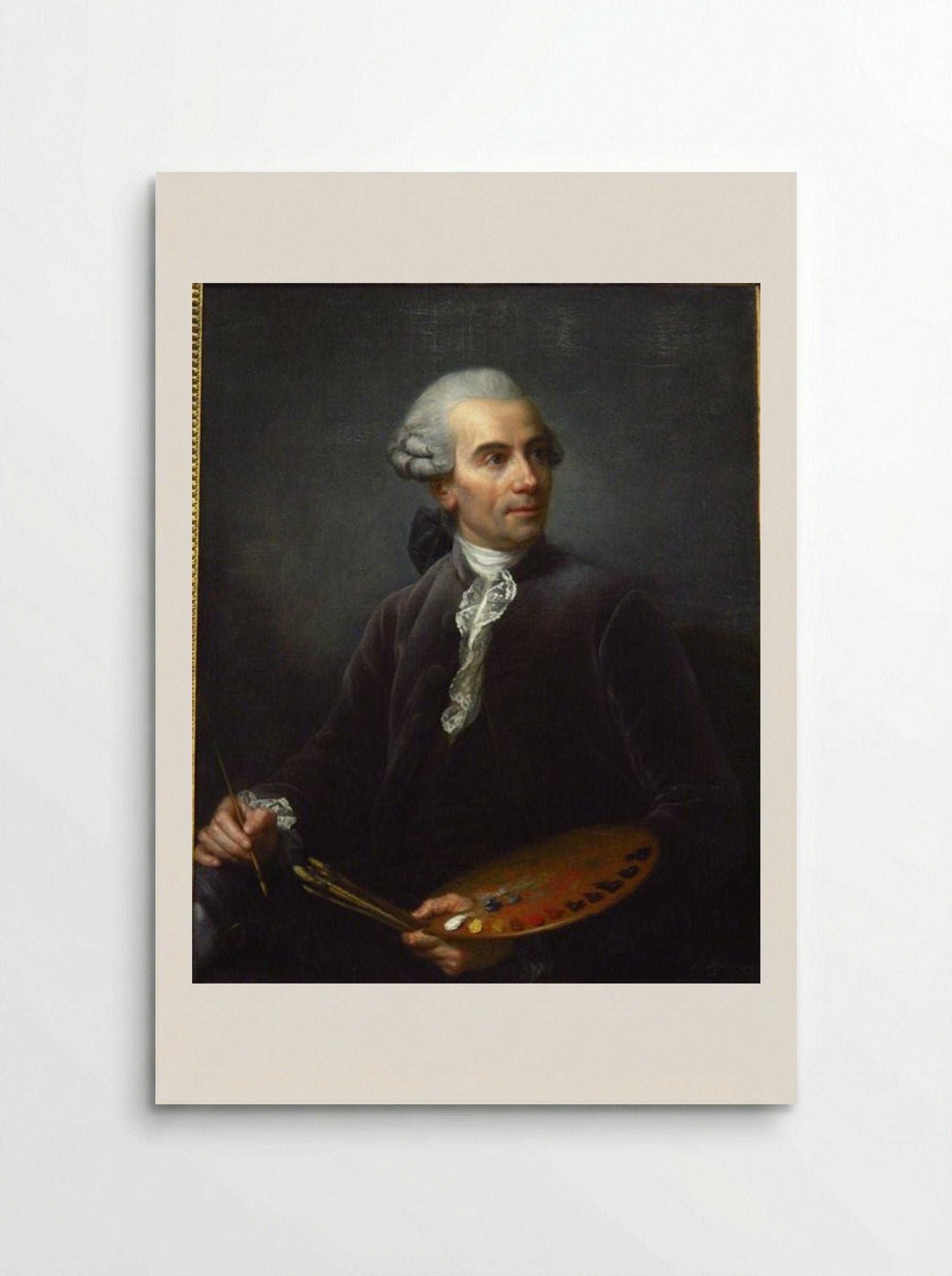 Portrait of Joseph Vernet - Louise Elisabeth Vigée Le Brun - Poster