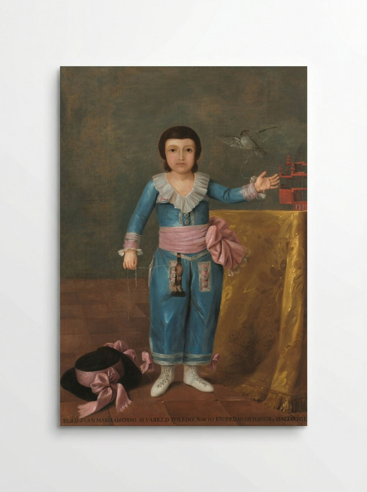 Portrait of Juan Maria Osorio - Agustín Esteve y Marques - Poster