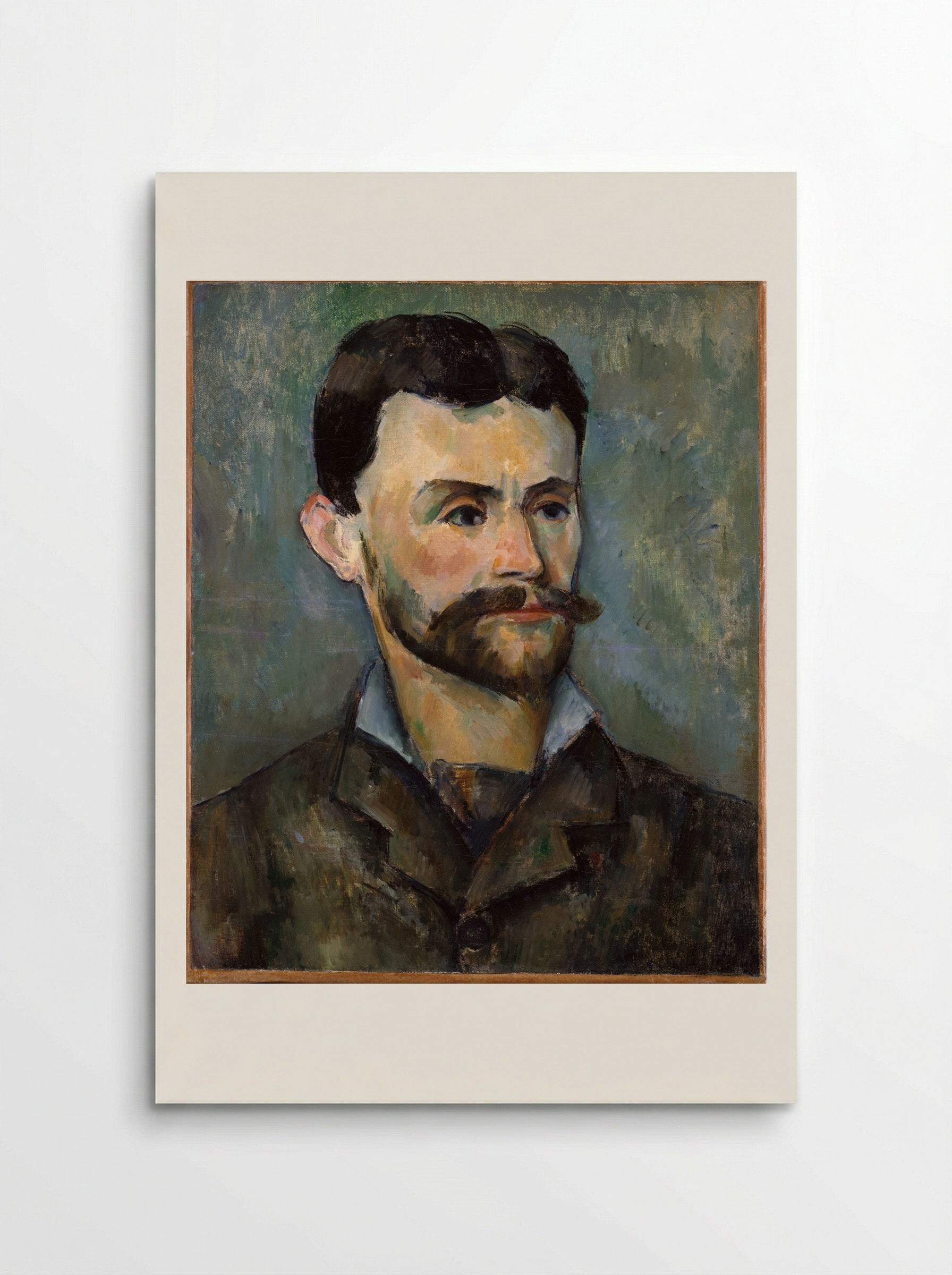 Portrait of Jules Peyron - Paul Cézanne - Poster