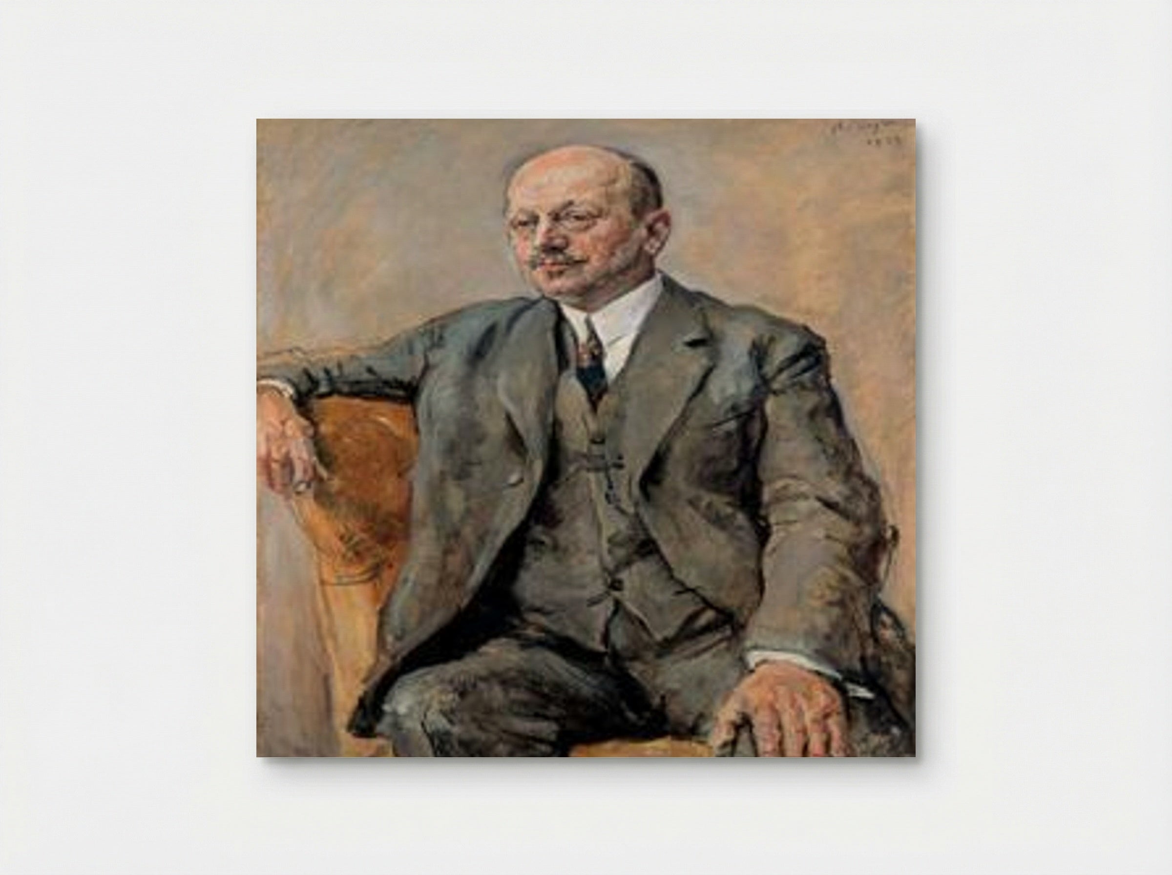 Portrait of Julius Freund - Max Slevogt - Poster