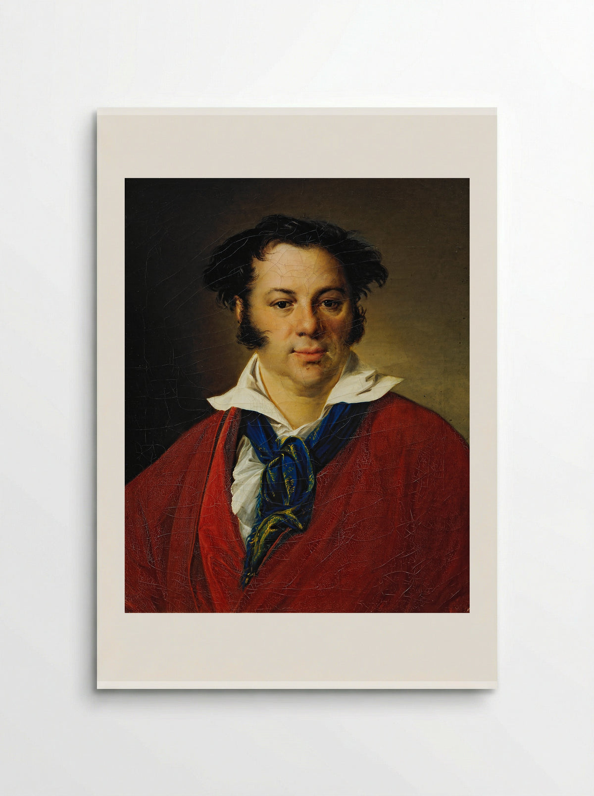 Portrait of K.G. Ravich - Vasily Tropinin - Poster